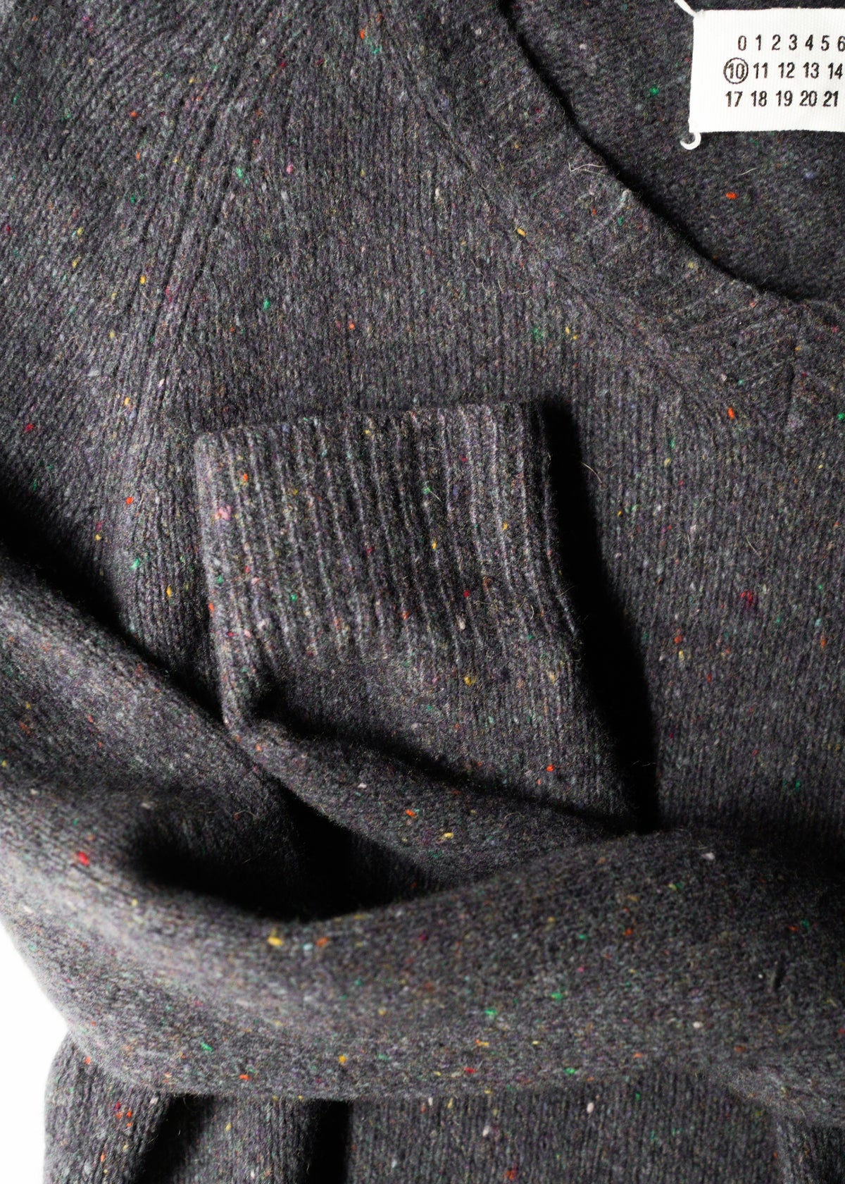 Martin Margiela 08AW Lana raglan sleeve wool knit