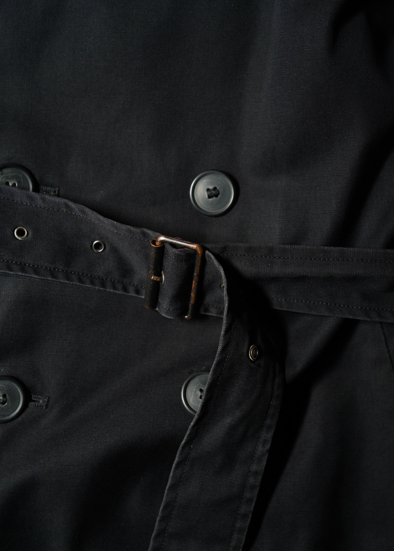 90's-00's A.P.C. cotton trench coat