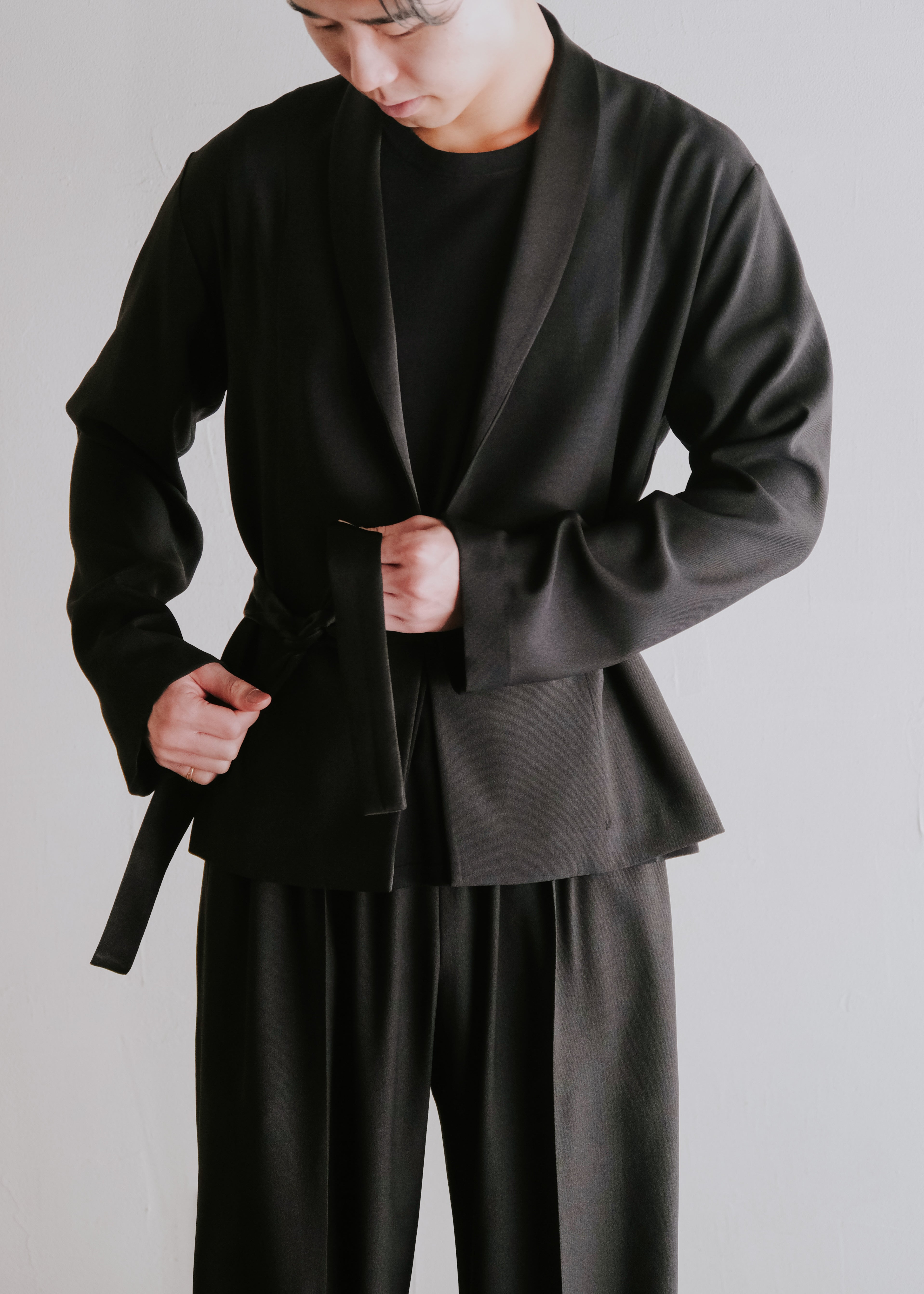 JEANPAULKNOTT ジャンポールノット 2026SS ショールカラー テーラード ジャケット ベルギー製 新作 メンズ セットアップ