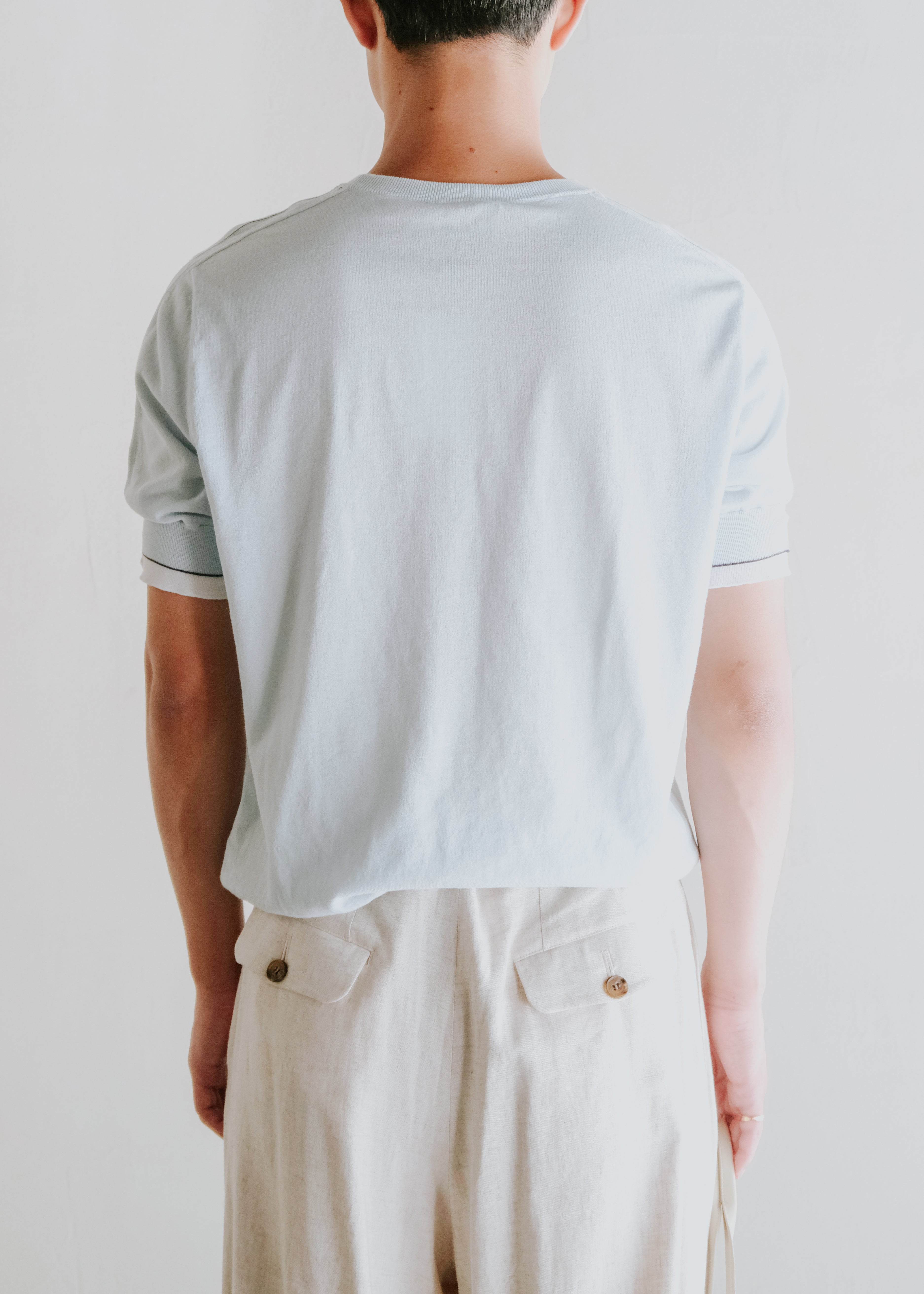 10's HERMÈS ribbed knit T shirt