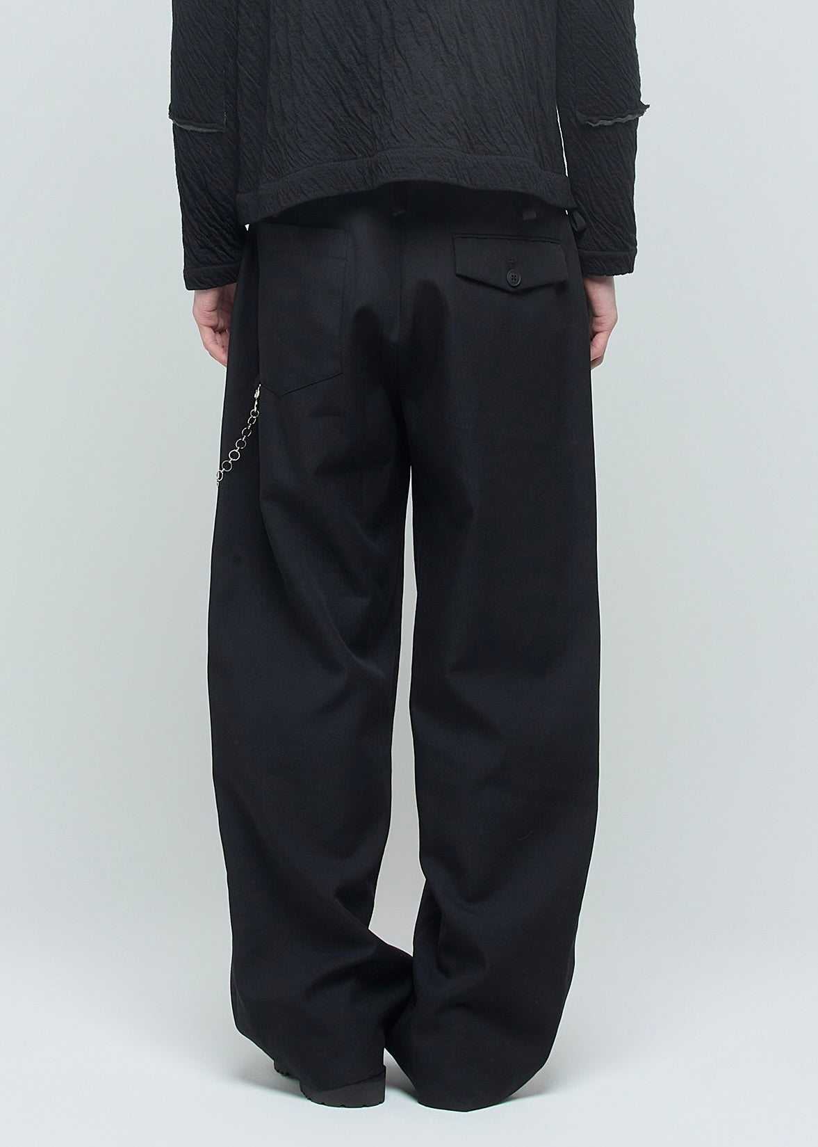 SHOOP 26AW RAYMOND CHAIN TROUSERS / Black