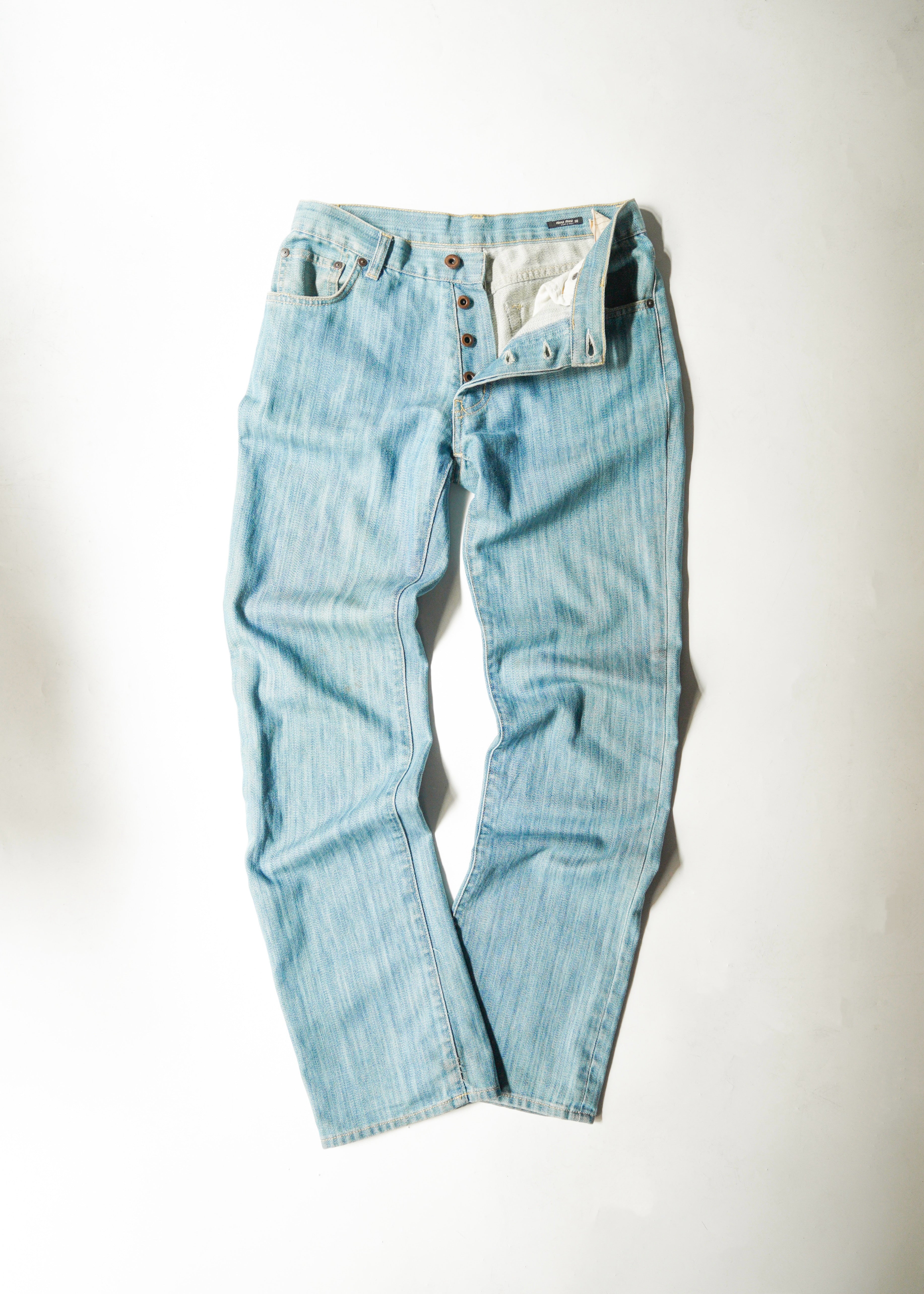 MIU MIU 02SS 5pocket denim trousers