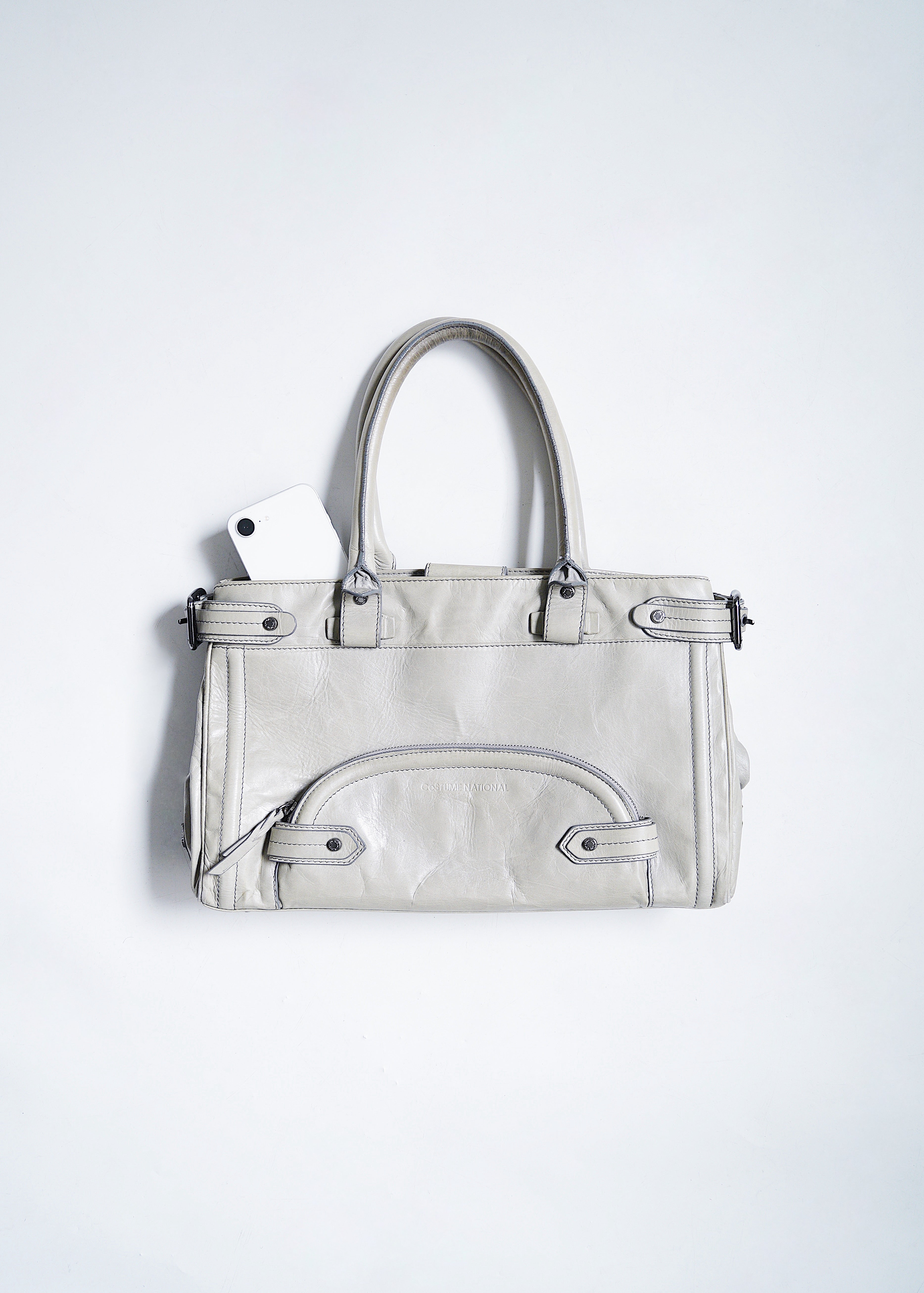 CoSTUME NATIONAL leather hand bag