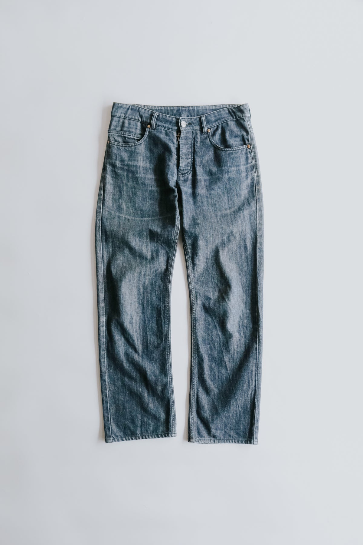 Martin Margiela 08SS regular fit denim trousers