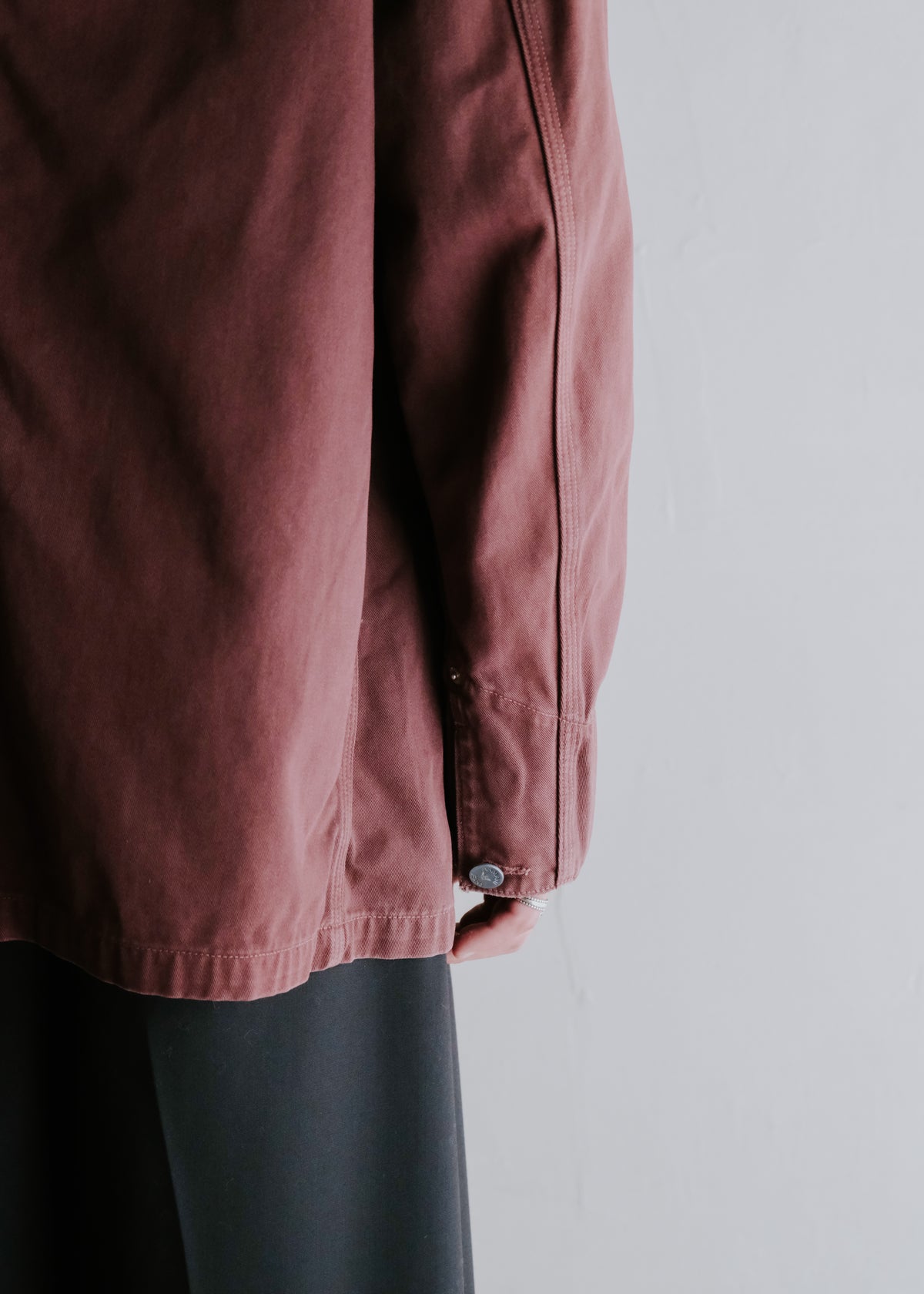 90's ARMANI JEANS cotton coverall jacket