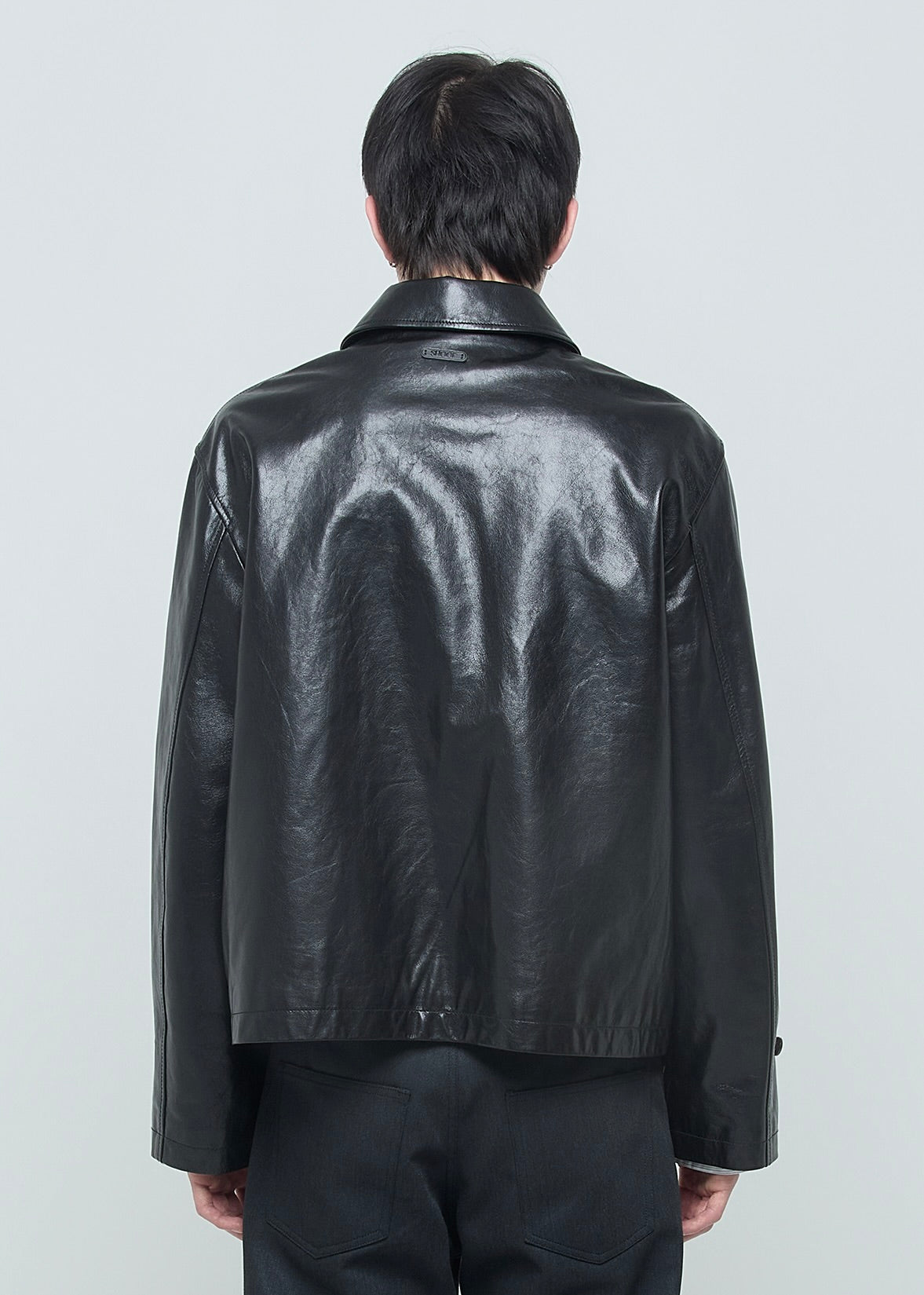SHOOP 26AW EVERYDAY LEATHER JACKET / Black