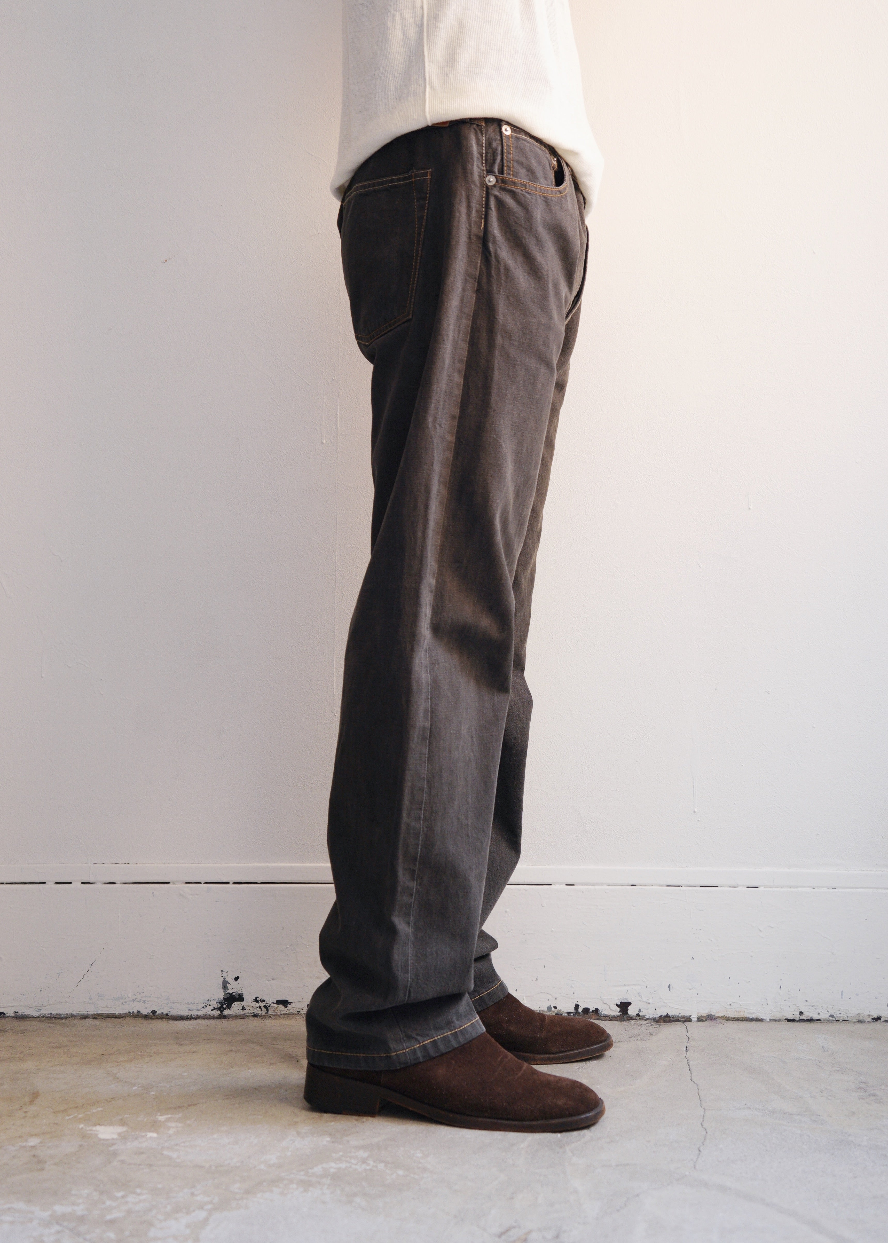 90's JIL SANDER wide straight denim