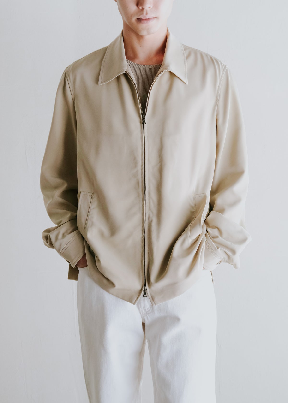 00-10’s PRADA double zip up blouson