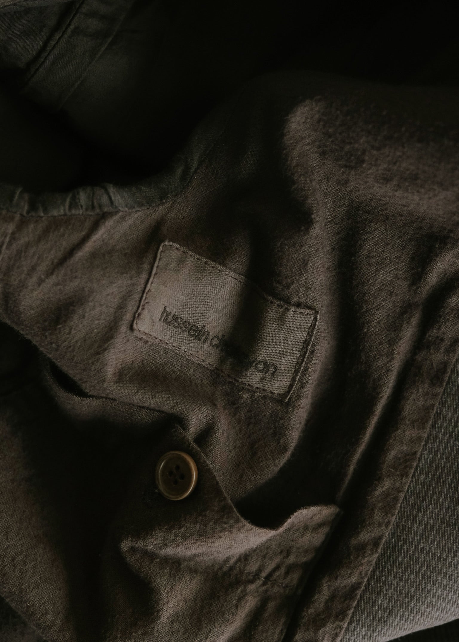 hussein chalayan 2B paneling tailored jacket