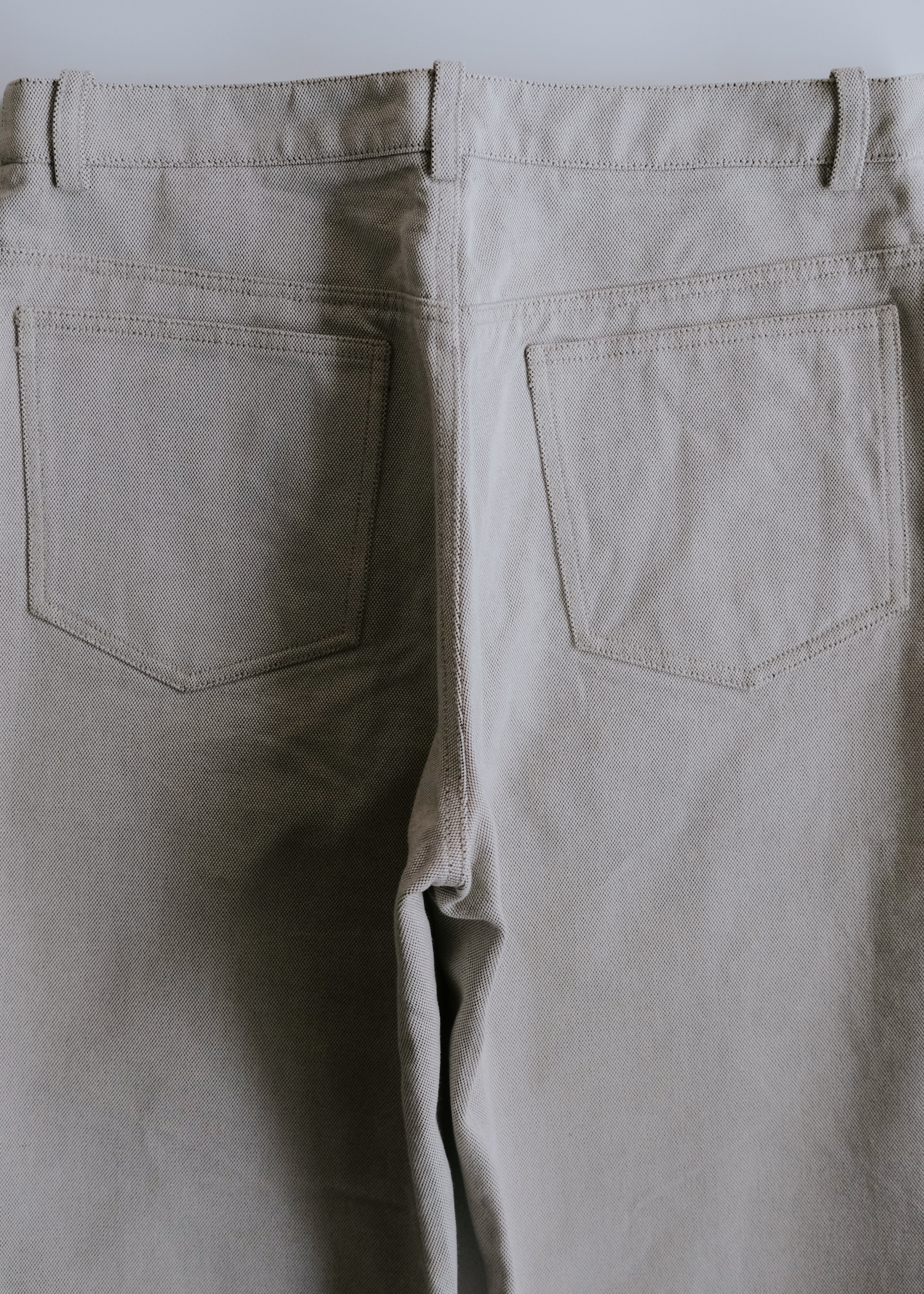 HERMÈS by Martin Margiela five pocket cotton pants