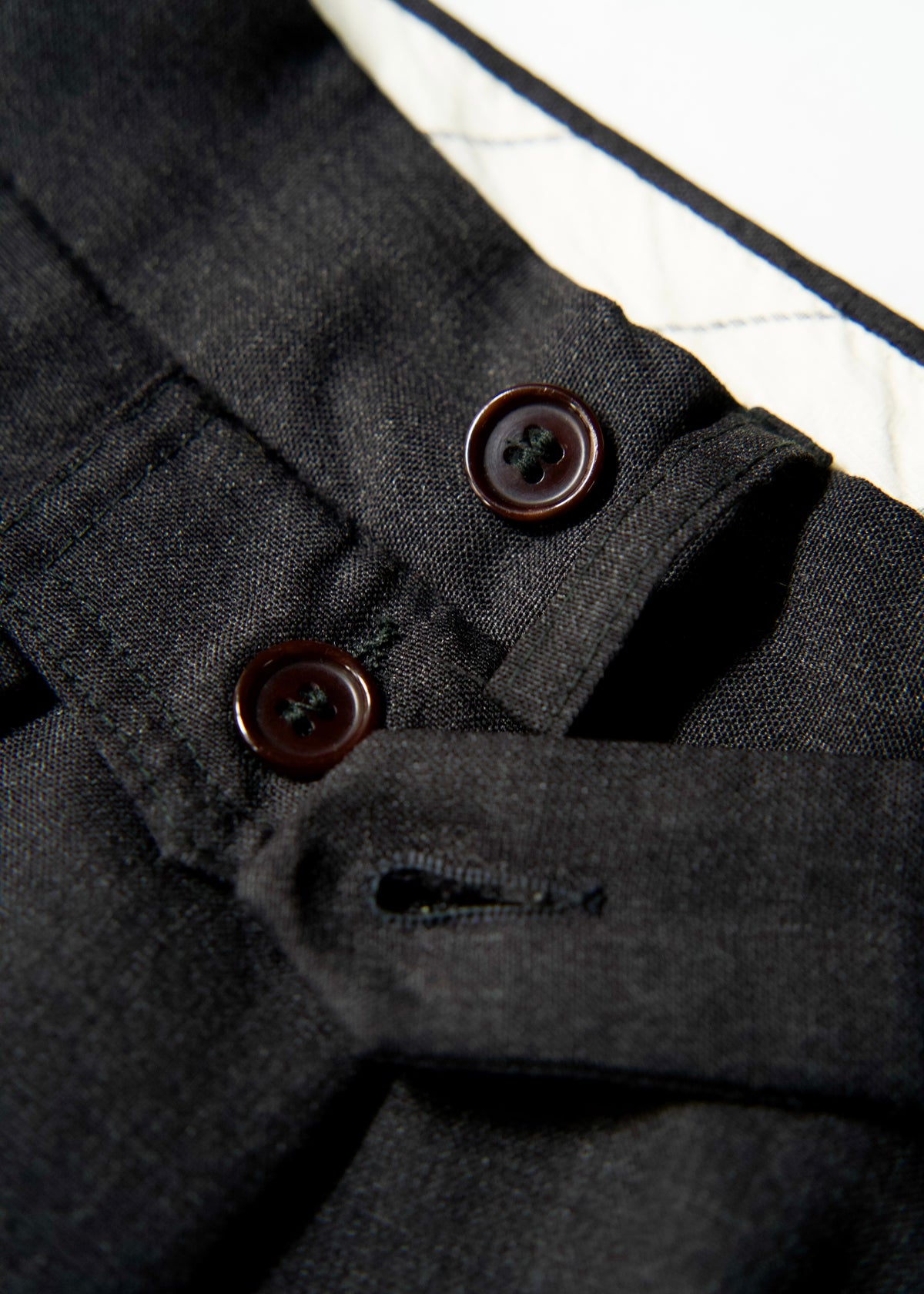 80-90’s EMPORIO ARMANI two tuck wool slacks
