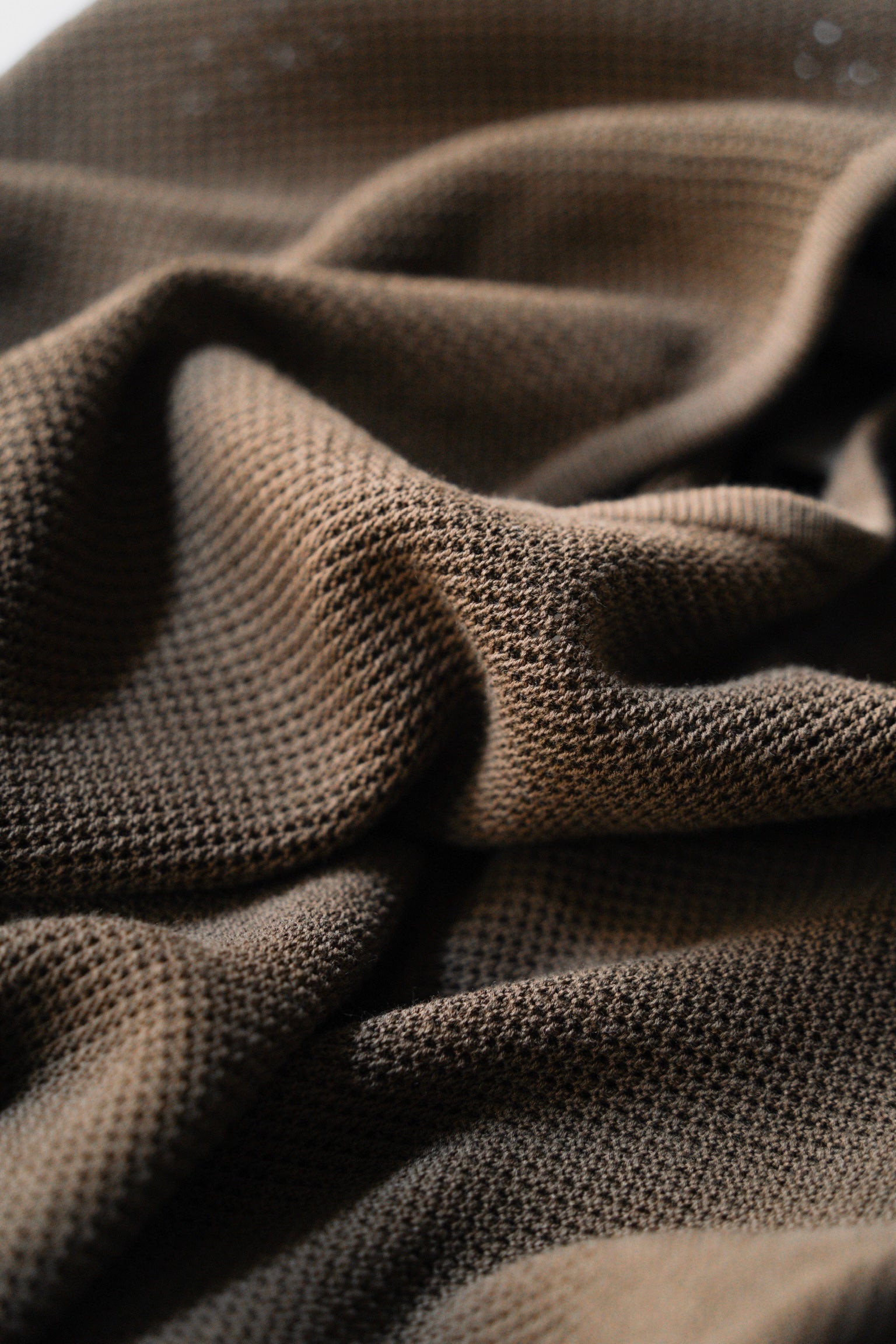 90-00's JIL SANDER v-neck mesh knit