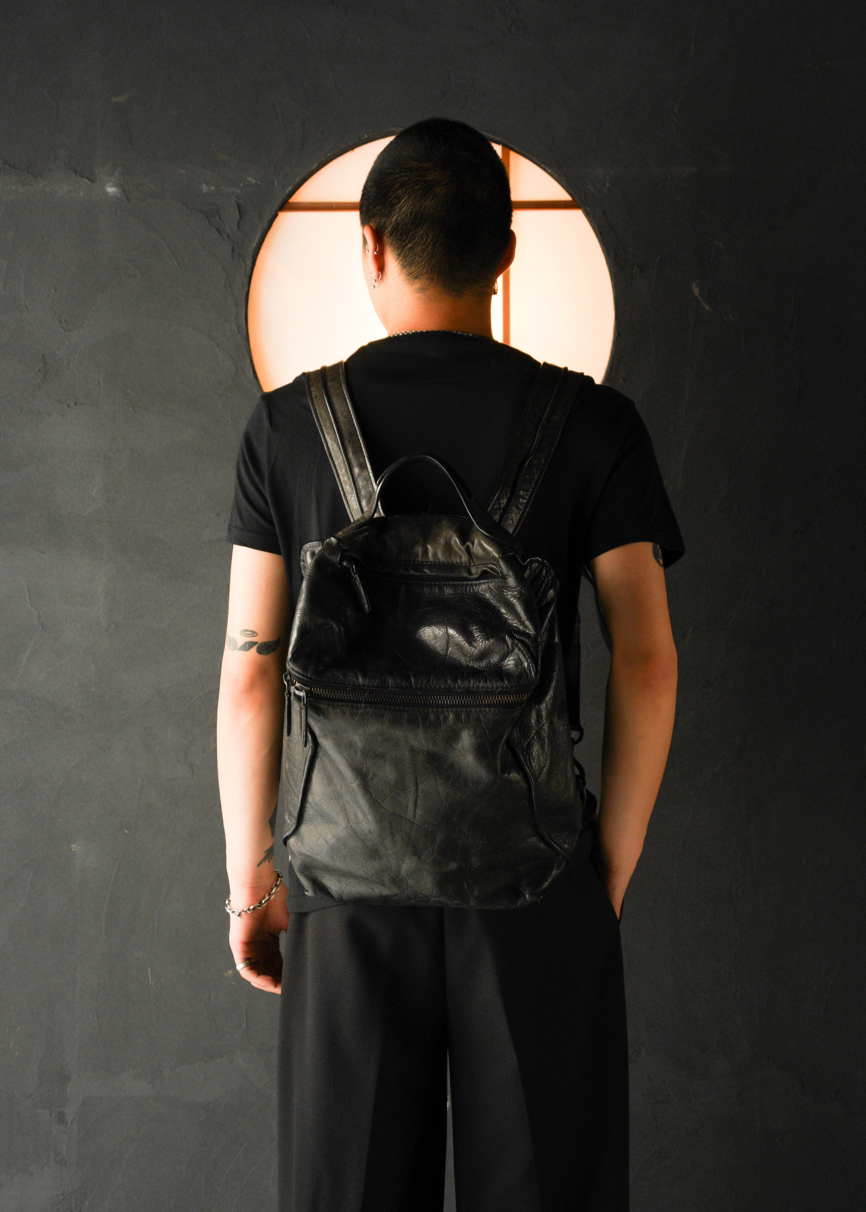 Alexander Wang mulch pocket 2 way leather backpack