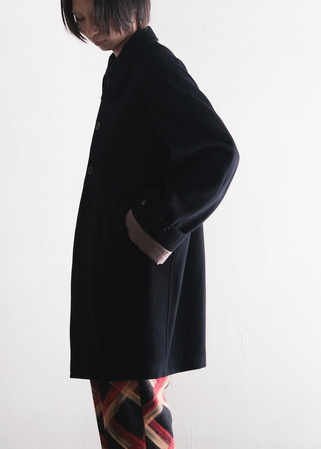 SASAKI SATORU ササキサトル 2025FW ステンカラー ロングスリーブ コート 日本製 ドメスティック 新作 メンズ