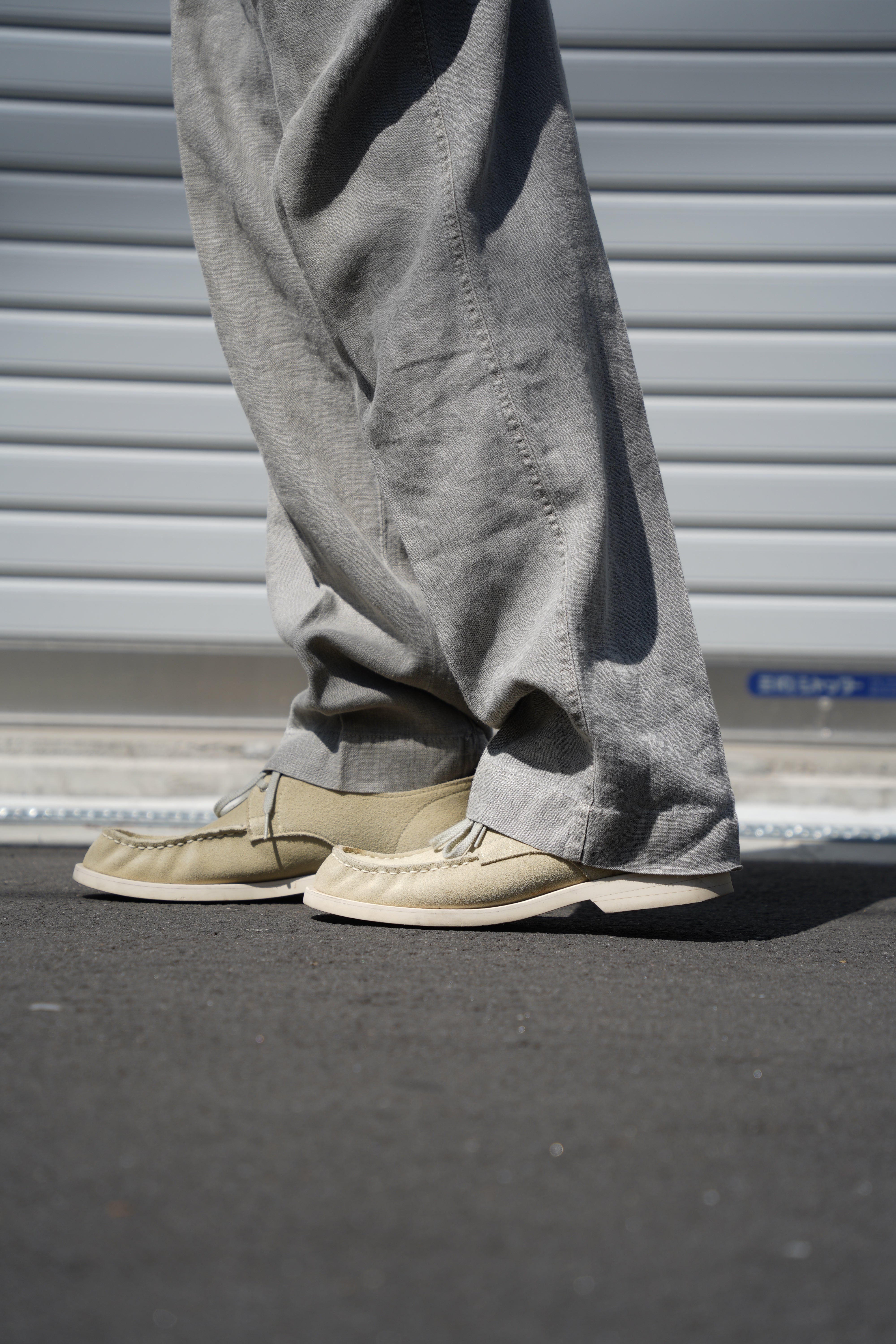 COMME des GARÇONS Homme suede deck shoes