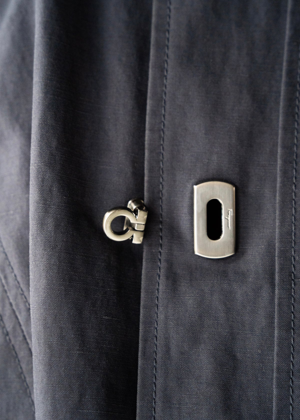 00-10's Salvatore Ferragamo Gancini buckle blouson