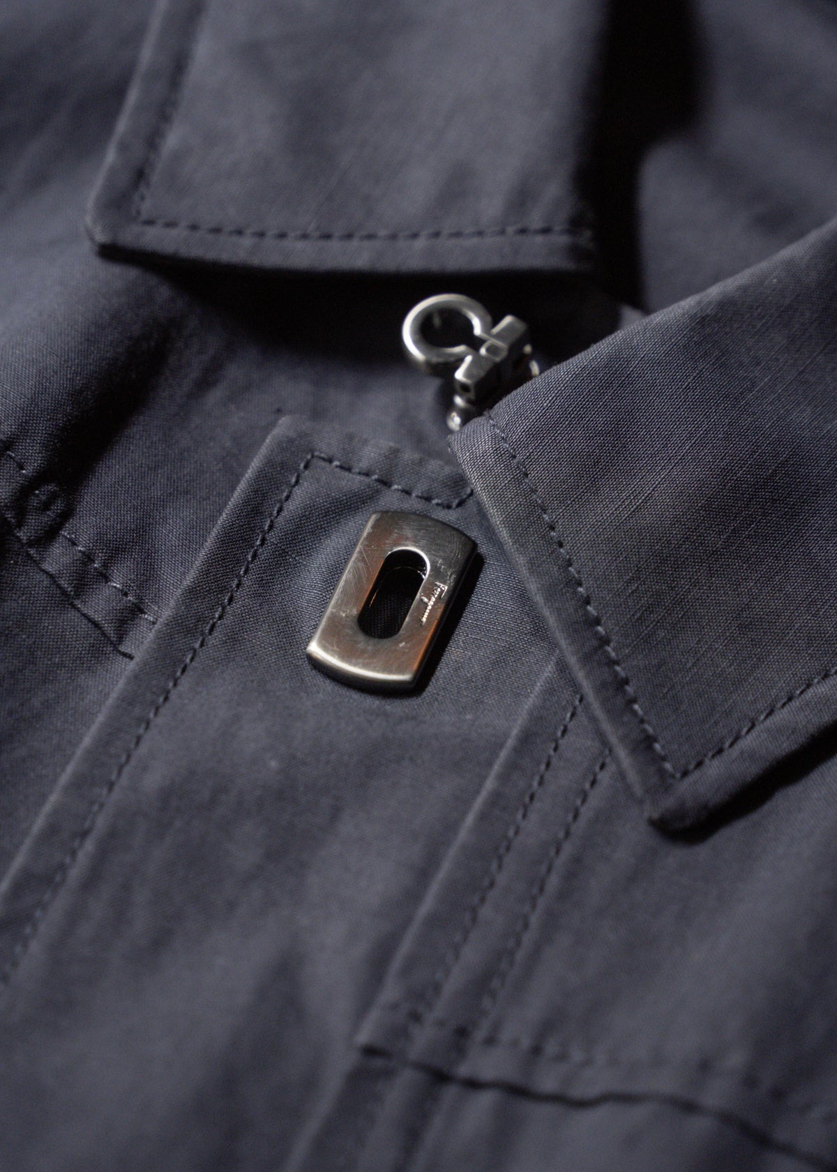 00-10's Salvatore Ferragamo Gancini buckle blouson