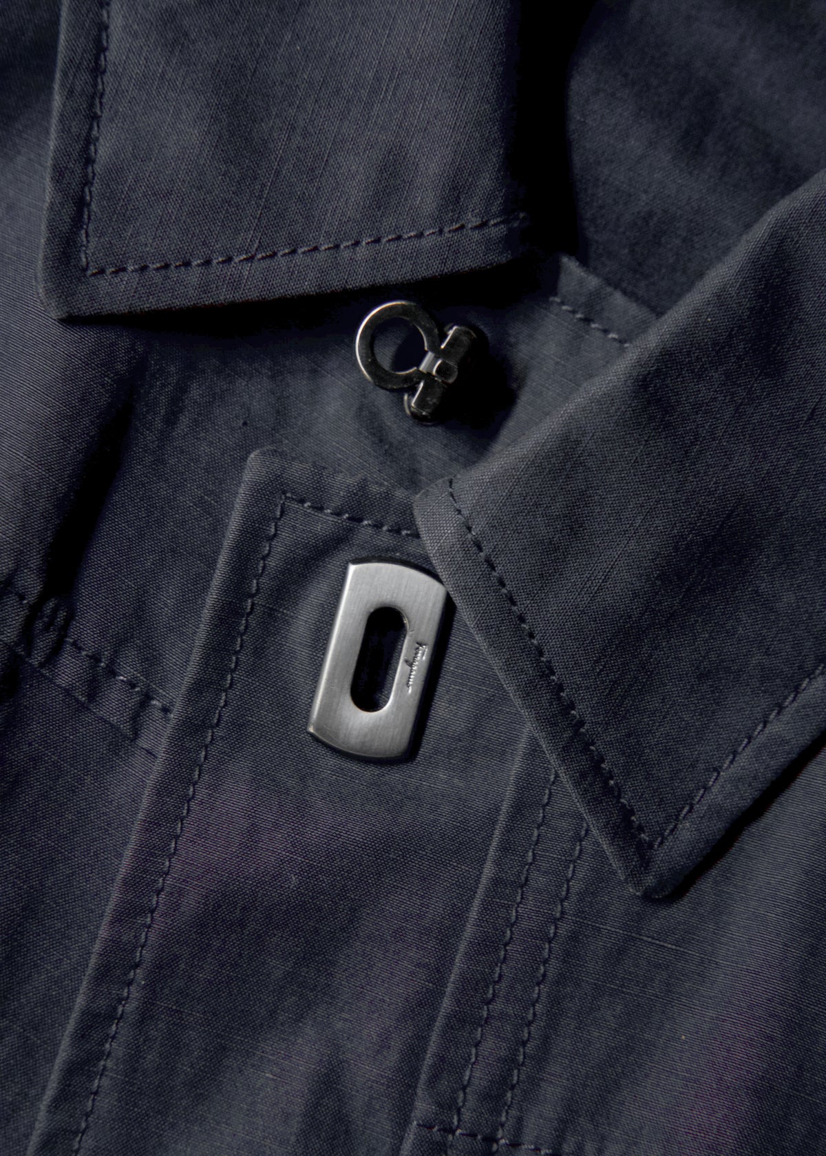 00-10's Salvatore Ferragamo Gancini buckle blouson