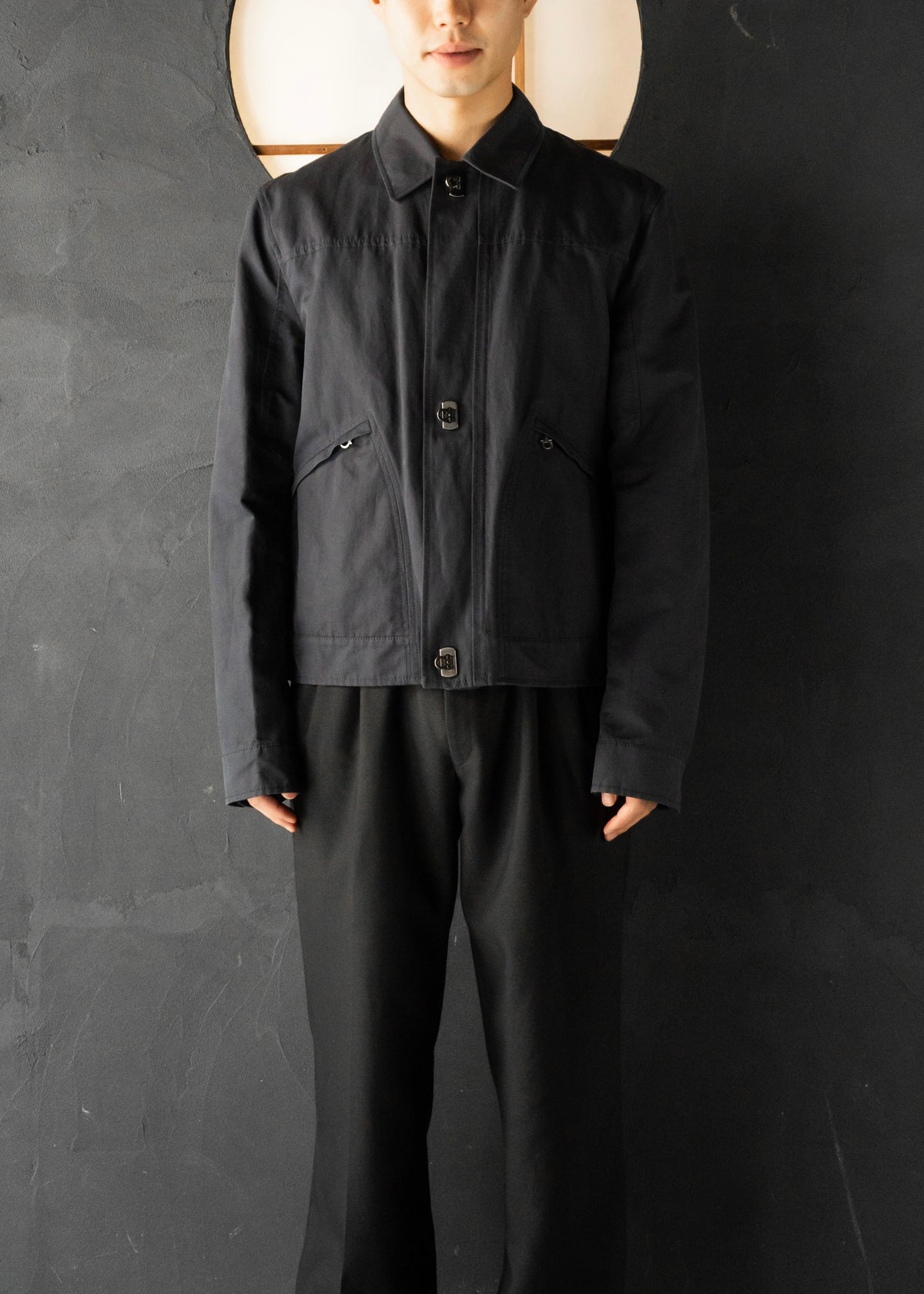 00-10's Salvatore Ferragamo Gancini buckle blouson
