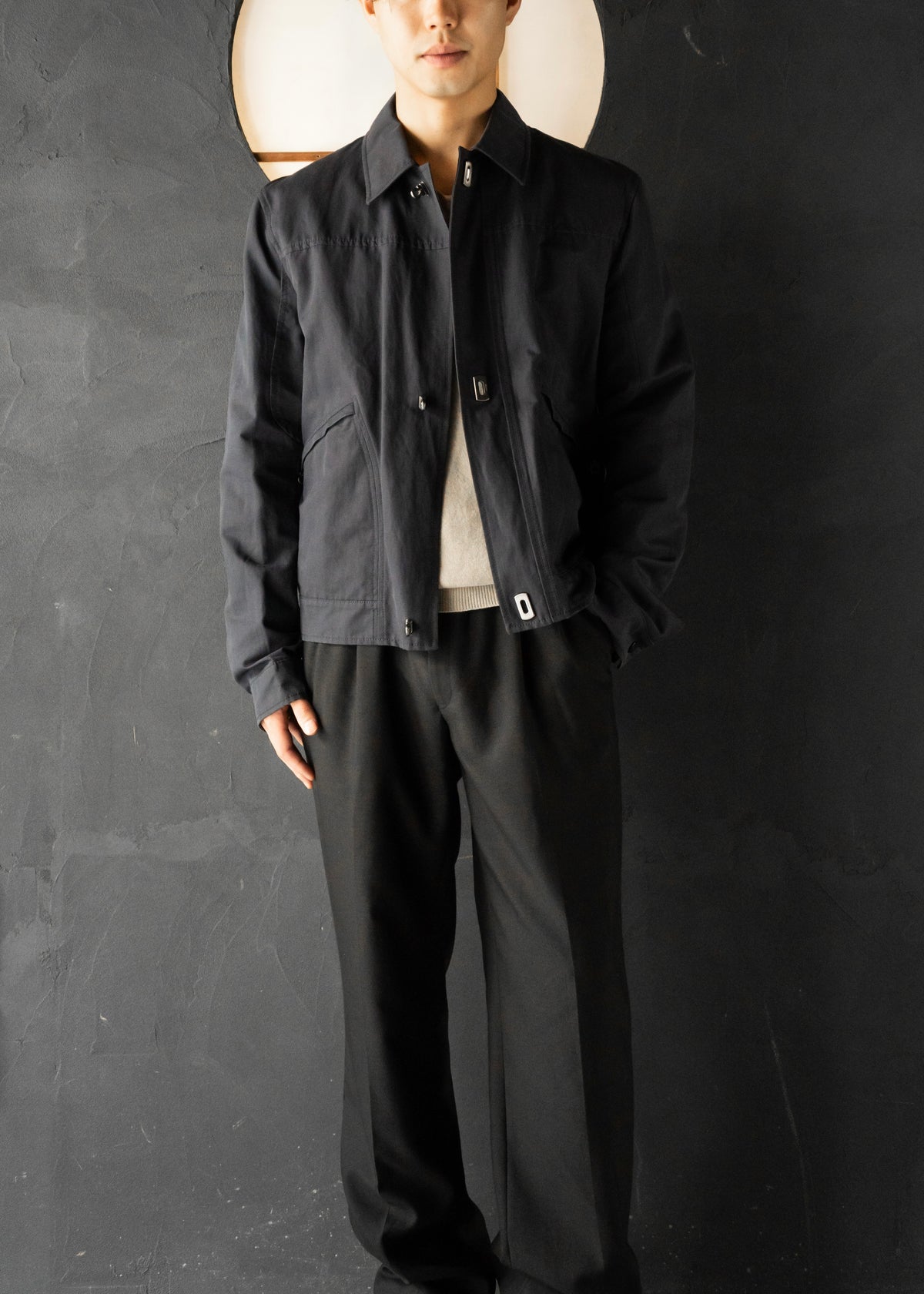 00-10's Salvatore Ferragamo Gancini buckle blouson