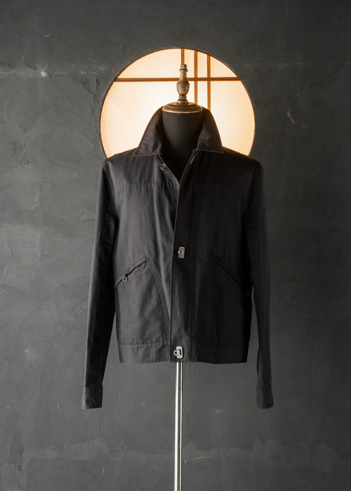 00-10's Salvatore Ferragamo Gancini buckle blouson
