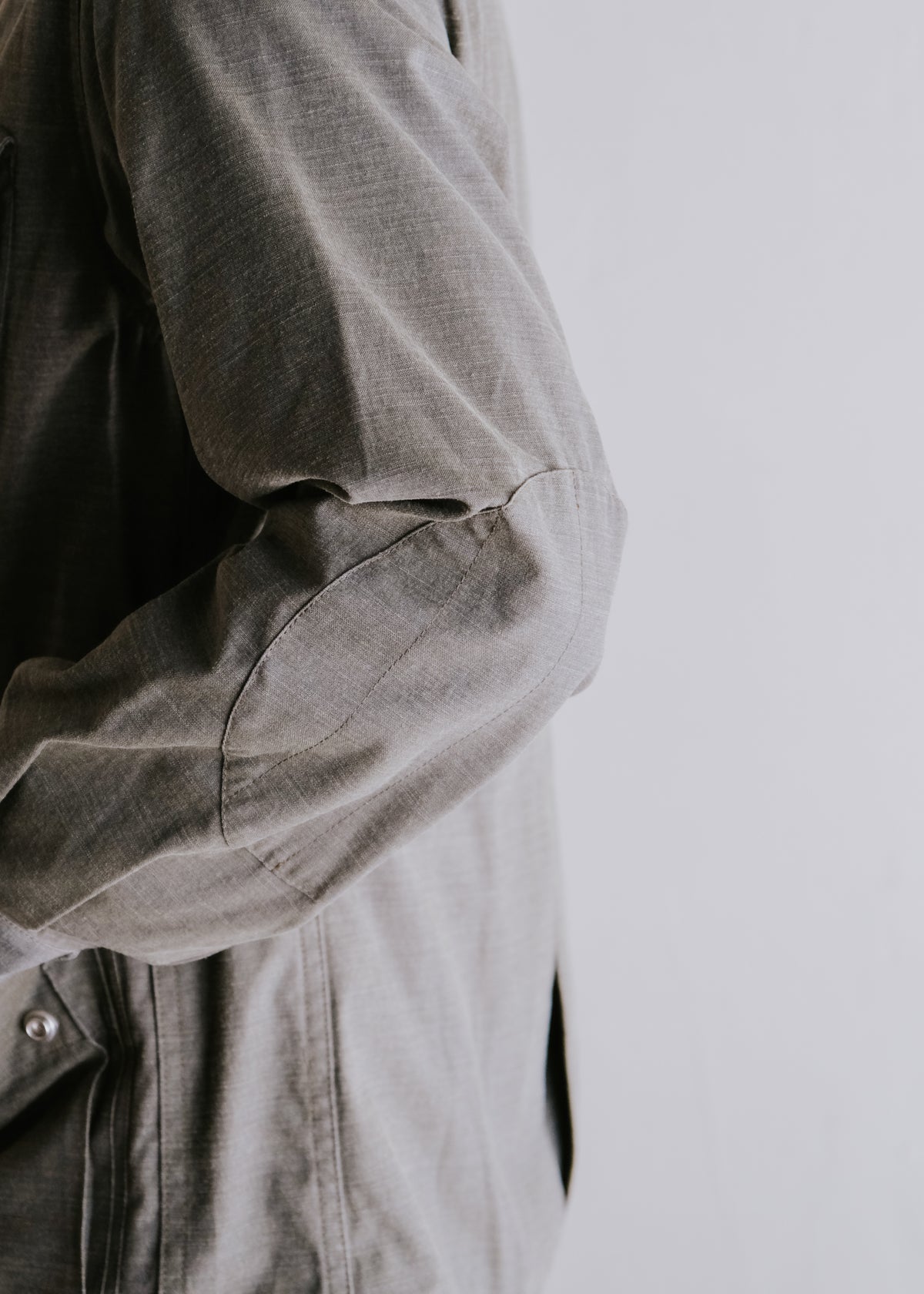 90's A.P.C. fly front safari jacket