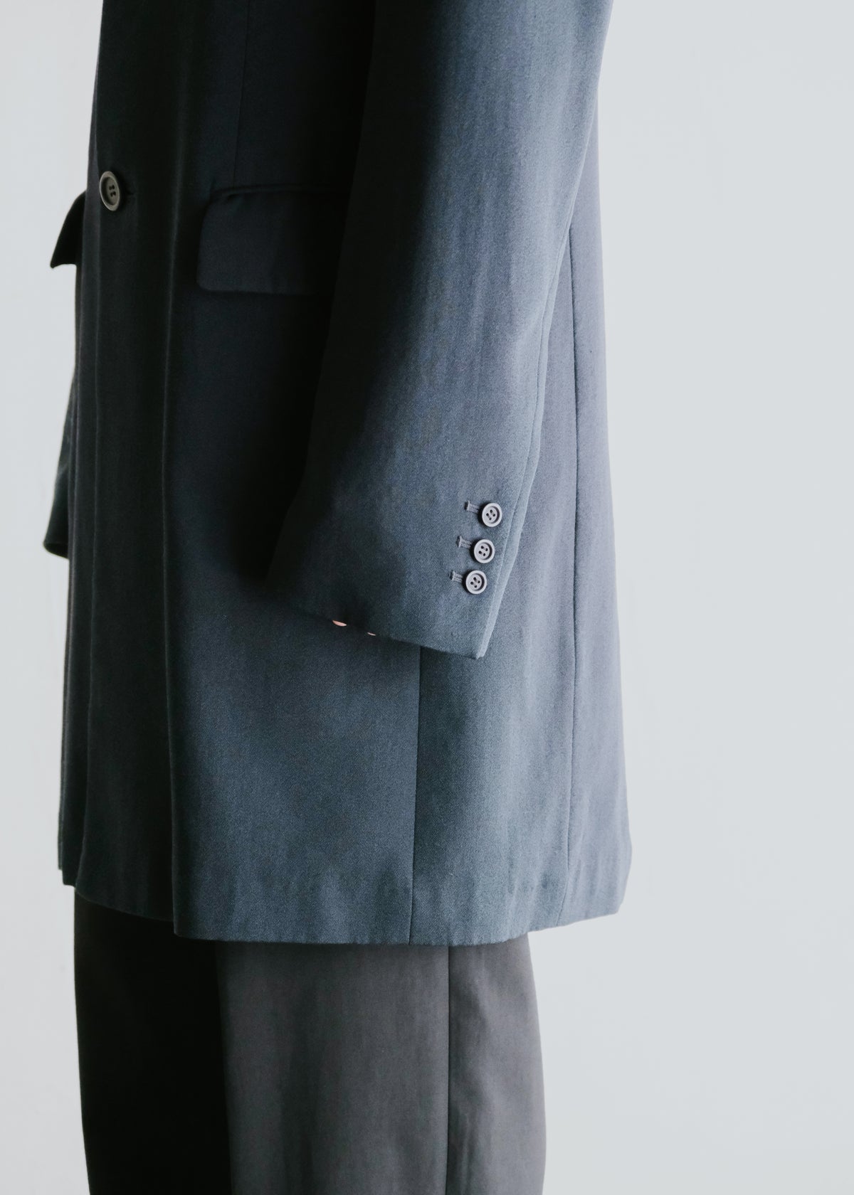90-00's DRIES VAN NOTENblend 3B chesterfield coat