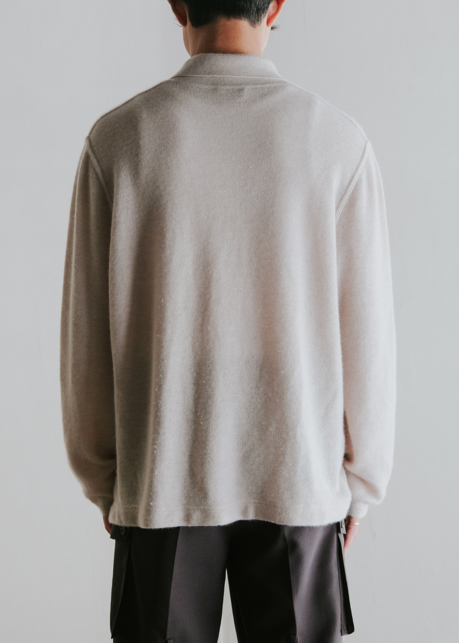 HERMÈS half zip cashmere knit