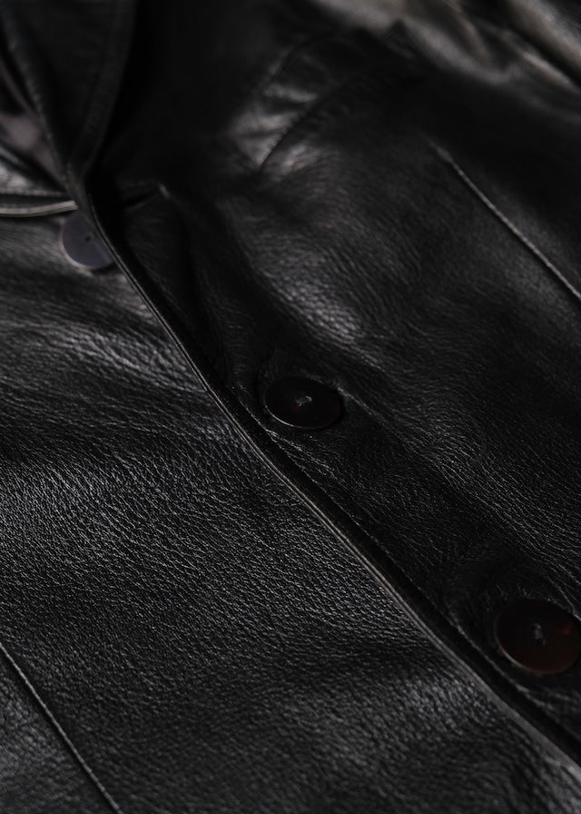 90's Jean Paul GAURTIER HOMME sheepskin 4B tailored jacket