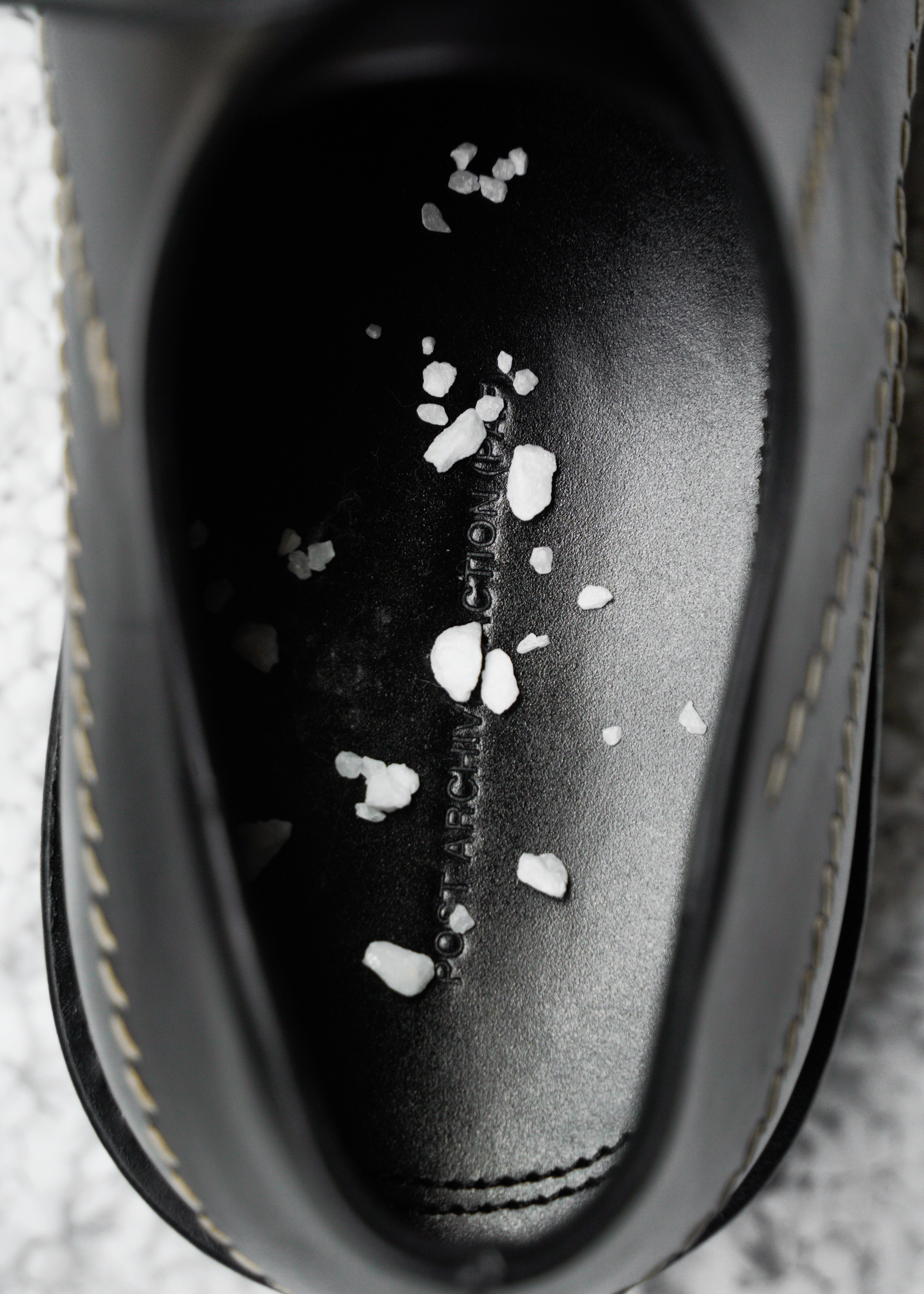 POST ARCHIVE FACTION 26SS SASHIKO Derby / Matt Black