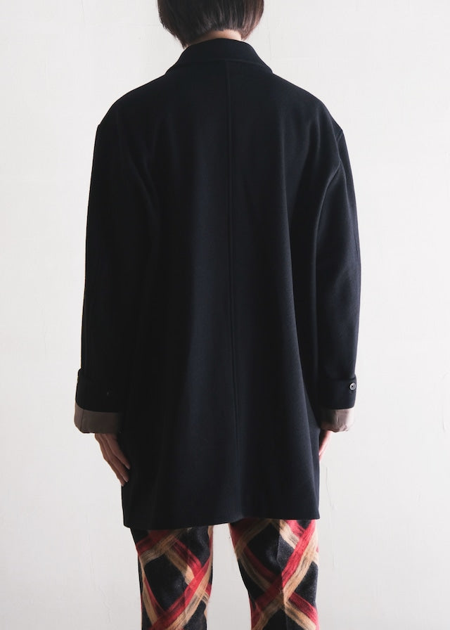 SASAKI SATORU ササキサトル 2025FW ステンカラー ロングスリーブ コート 日本製 ドメスティック 新作 メンズ