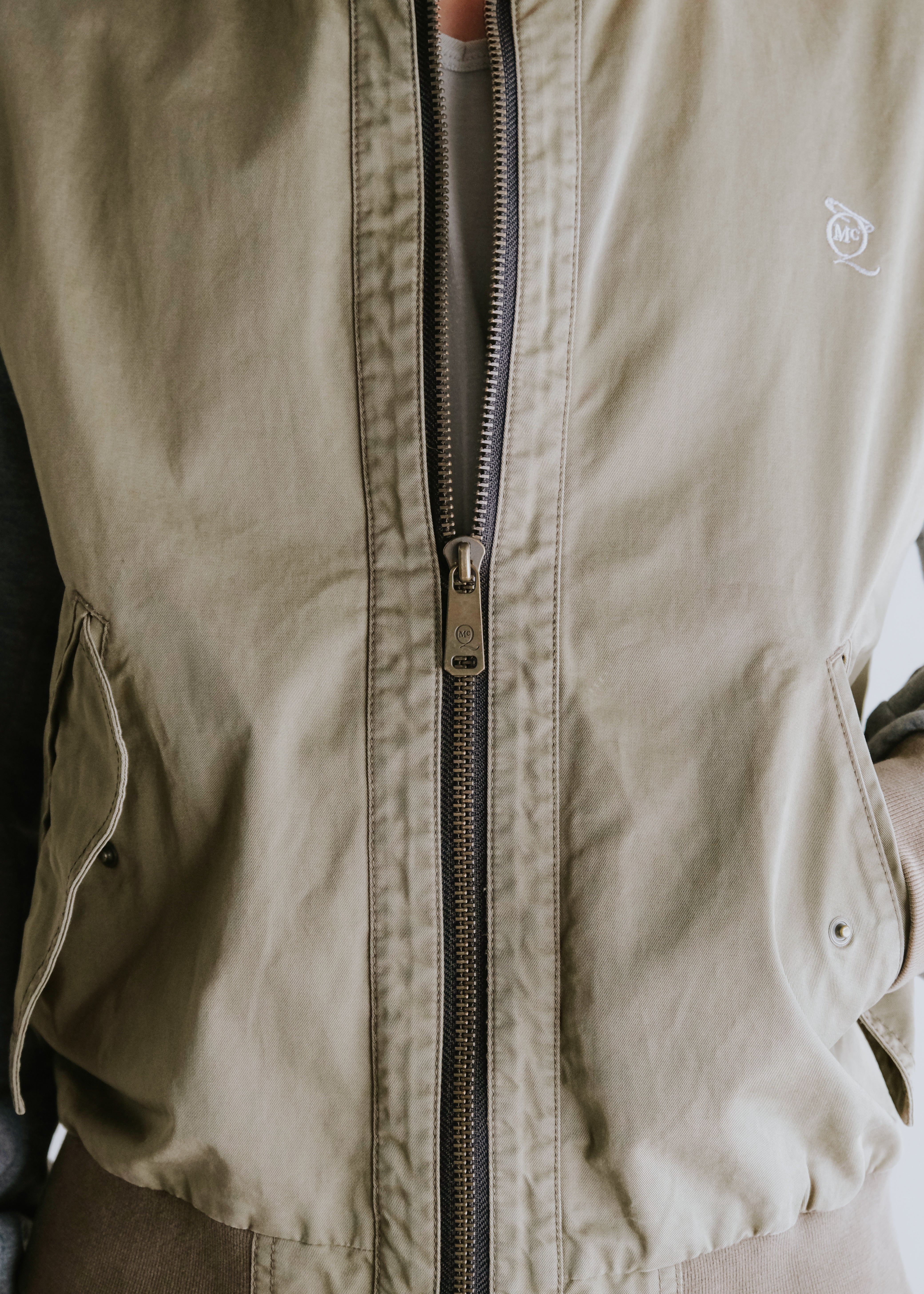 McQ by Alexander McQueen 12AW switching MA-1 jacket
