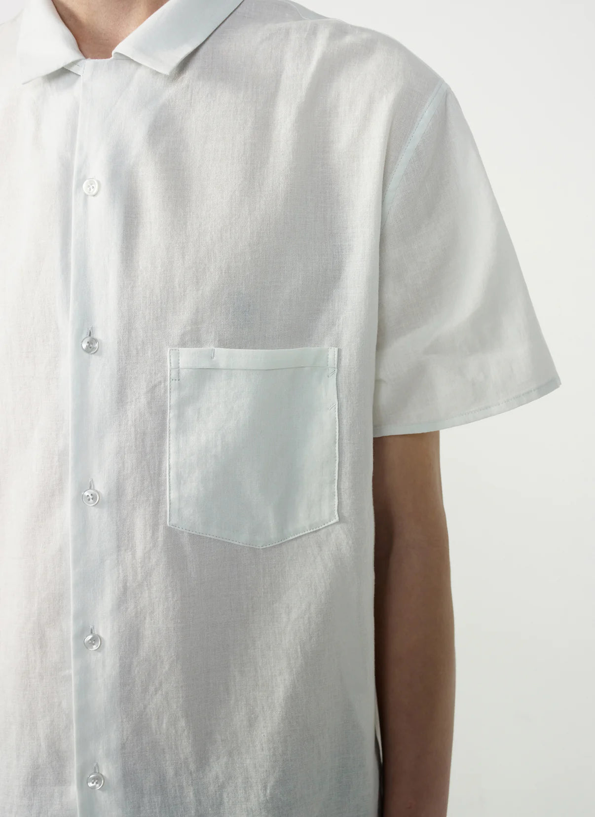 POST ARCHIVE FACTION 26SS Vacation Shirt / Sky Blue