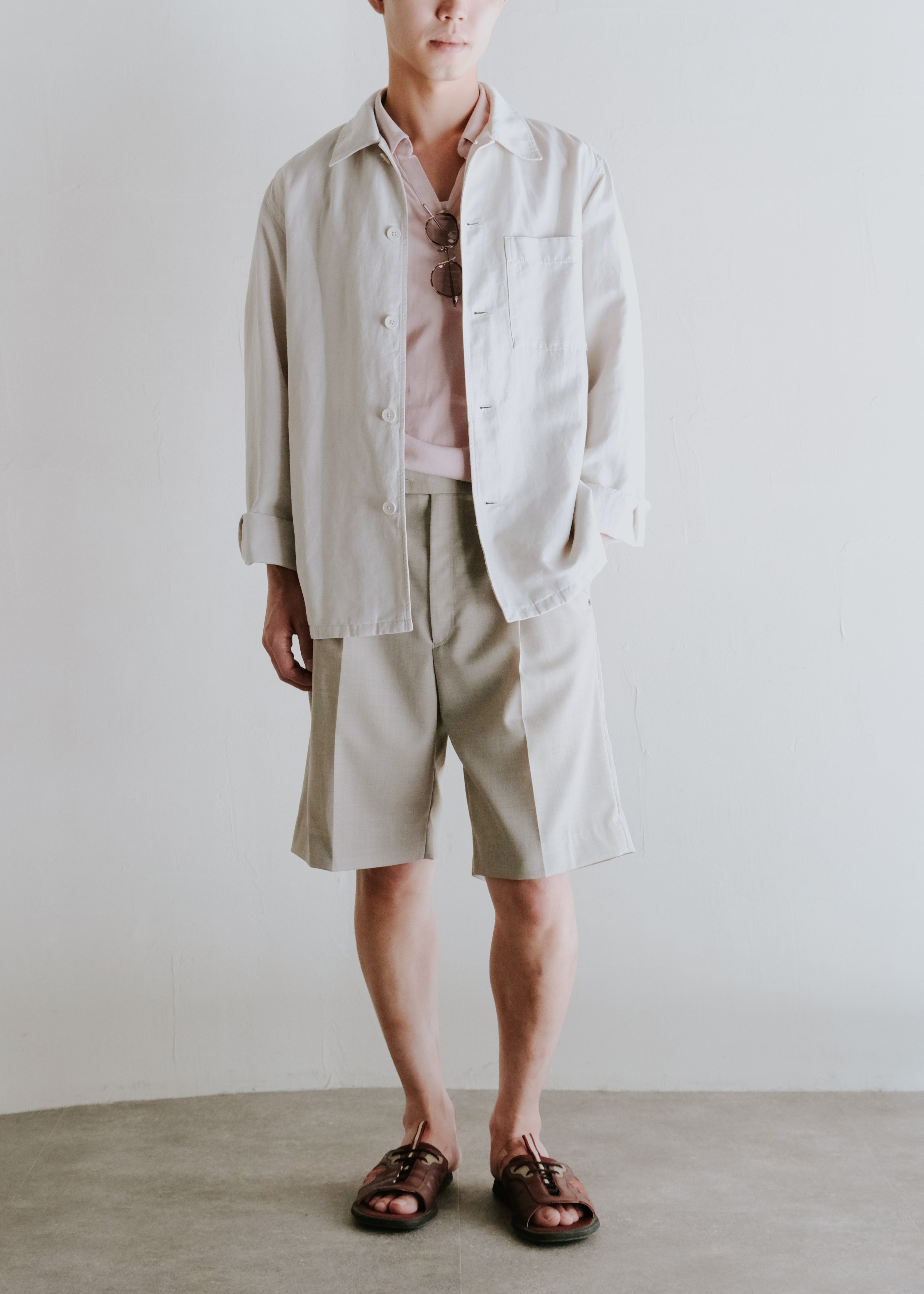 JEANPAULKNOTT 26SS MEN'S WORKER JACKET / OFFWHITE