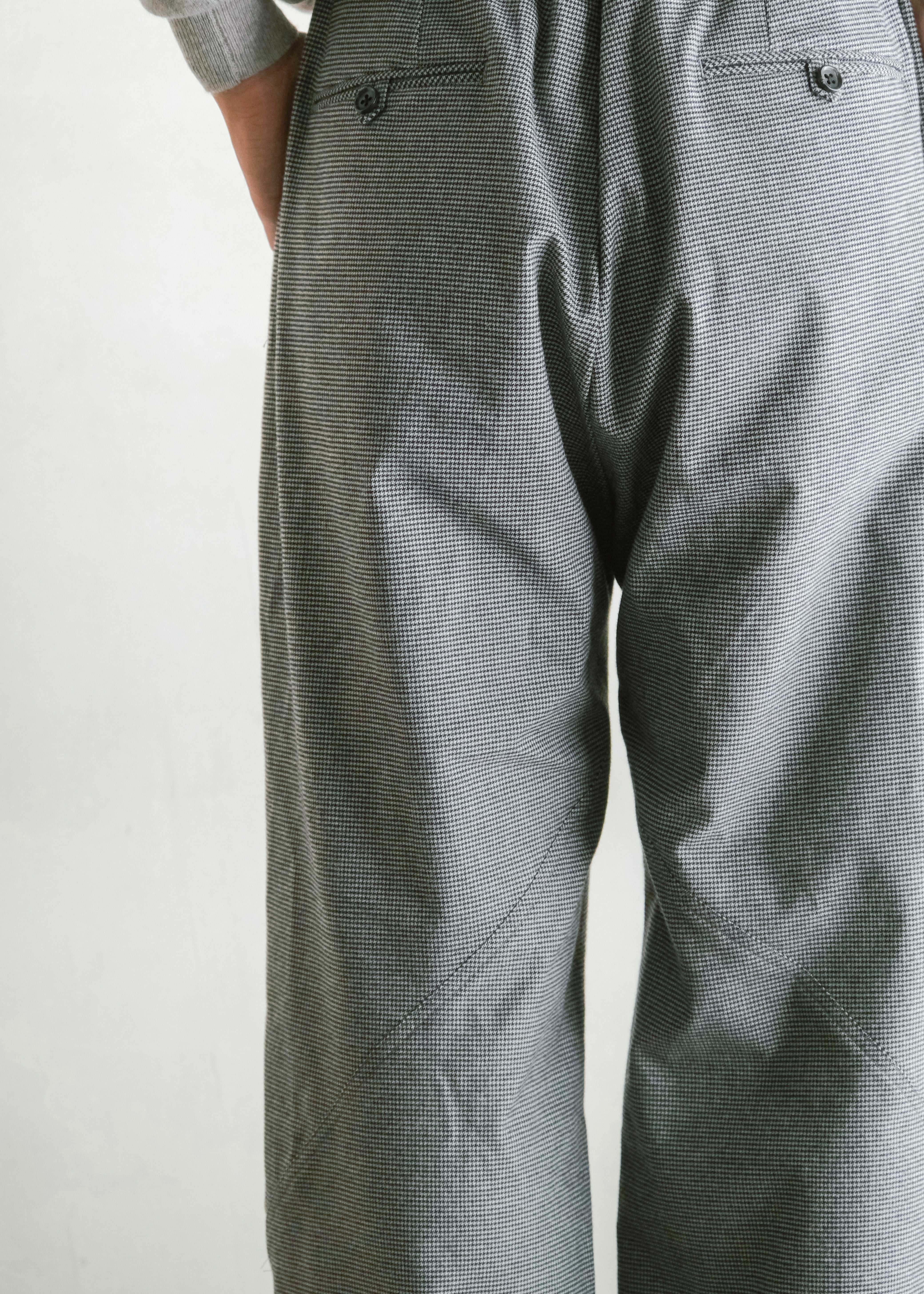 HOMO LUDENS 26AW Ex. Y.M. Jockey easy パンツ gray メンズ