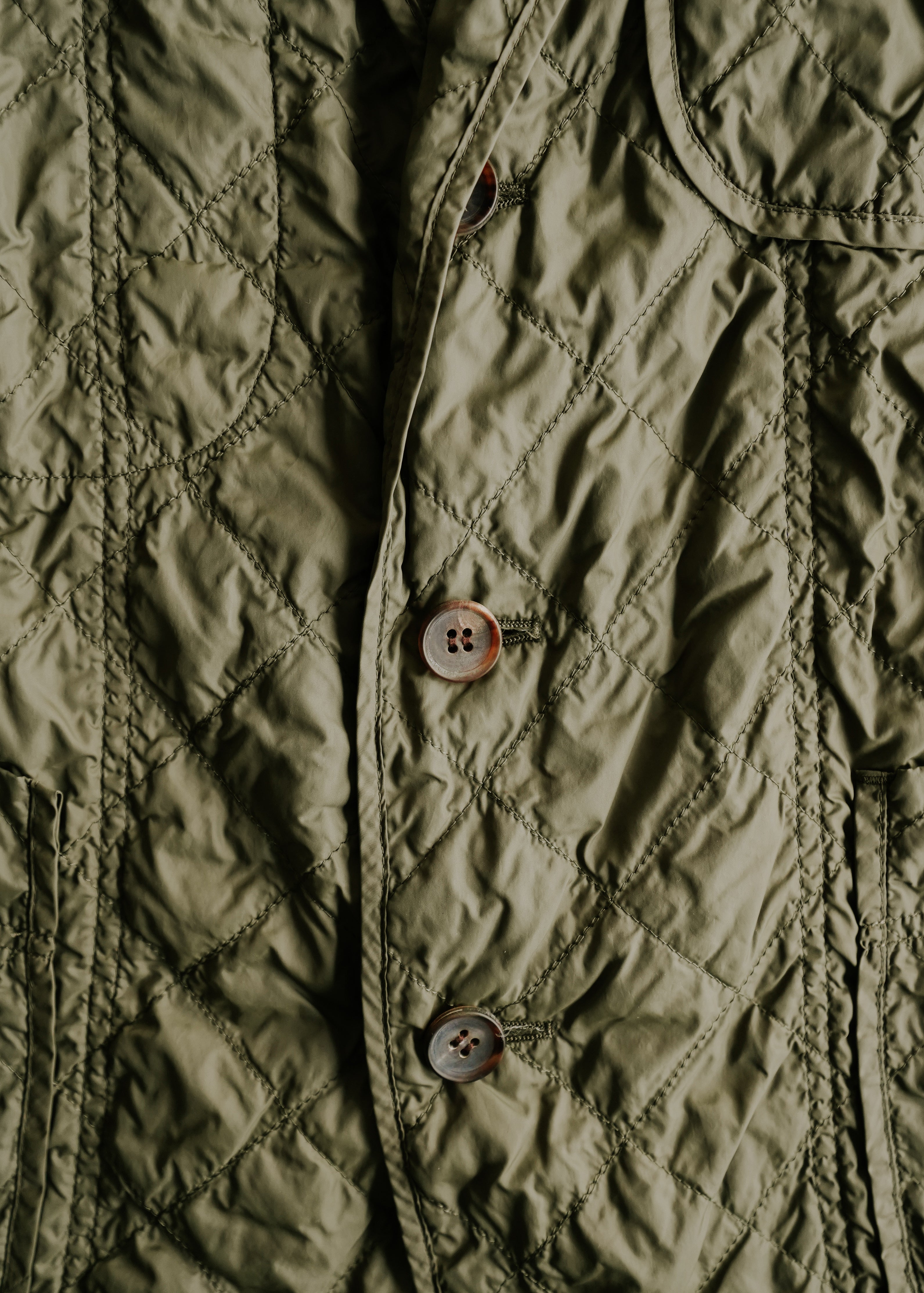 ISSEY MIYAKE MEN 09AW quilted tailored jacket