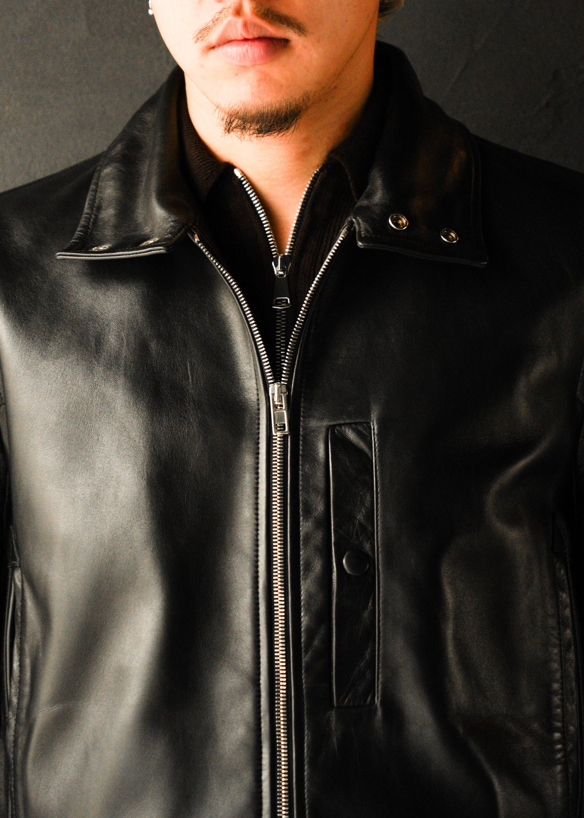 NAMACHEKO 26AW WILBUR LEATHER JACKET
