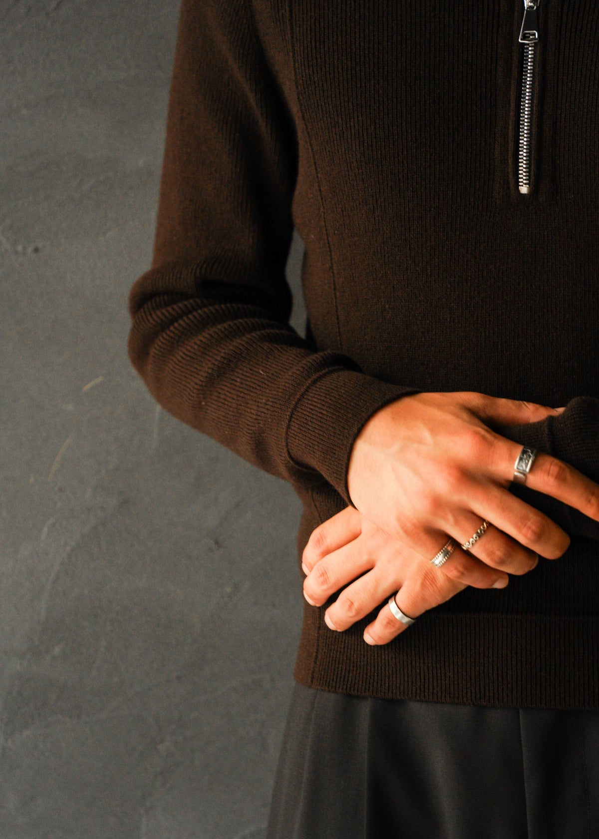 NAMACHEKO 26AW MABEL POLO / BROWN