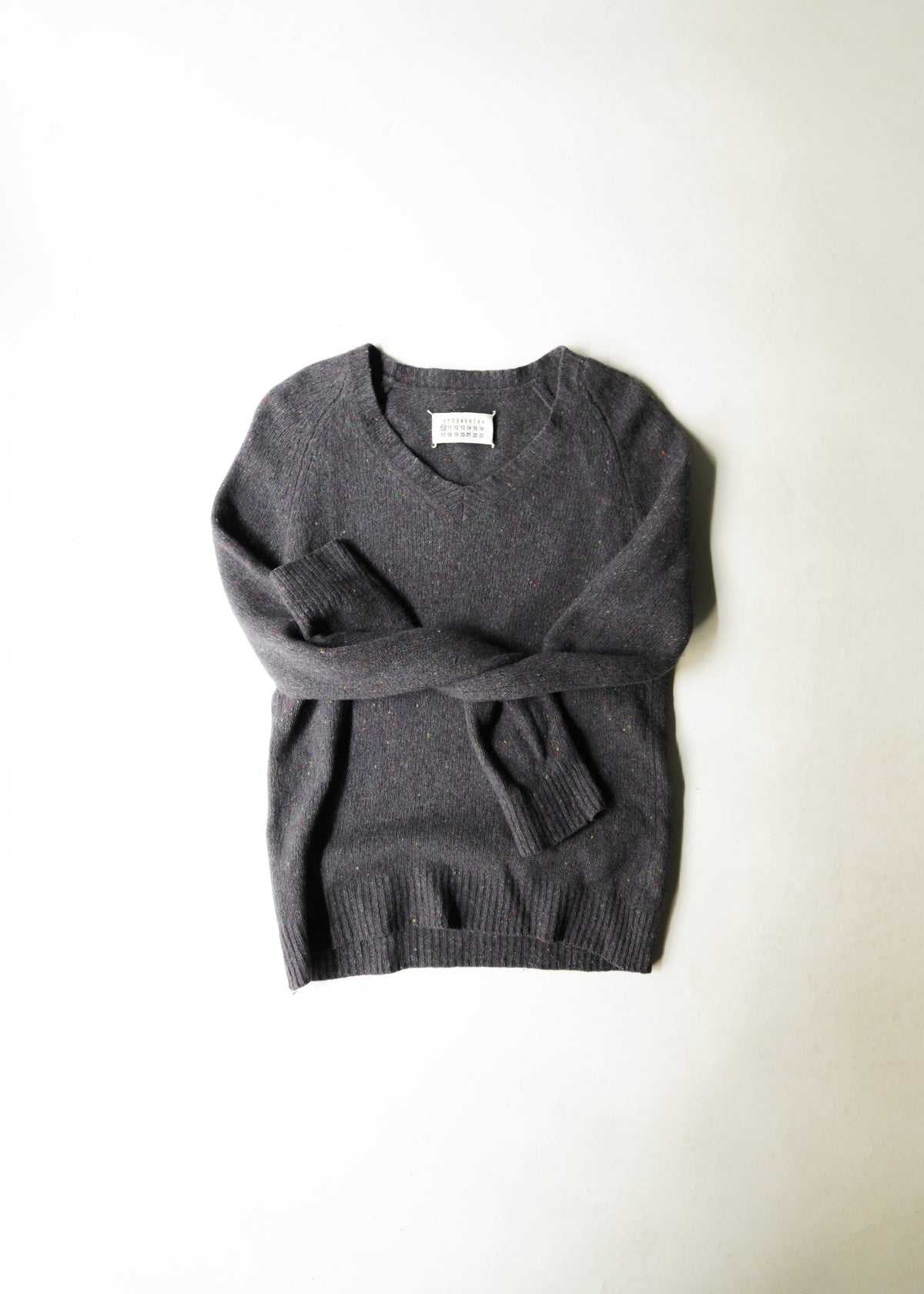 Martin Margiela 08AW Lana raglan sleeve wool knit