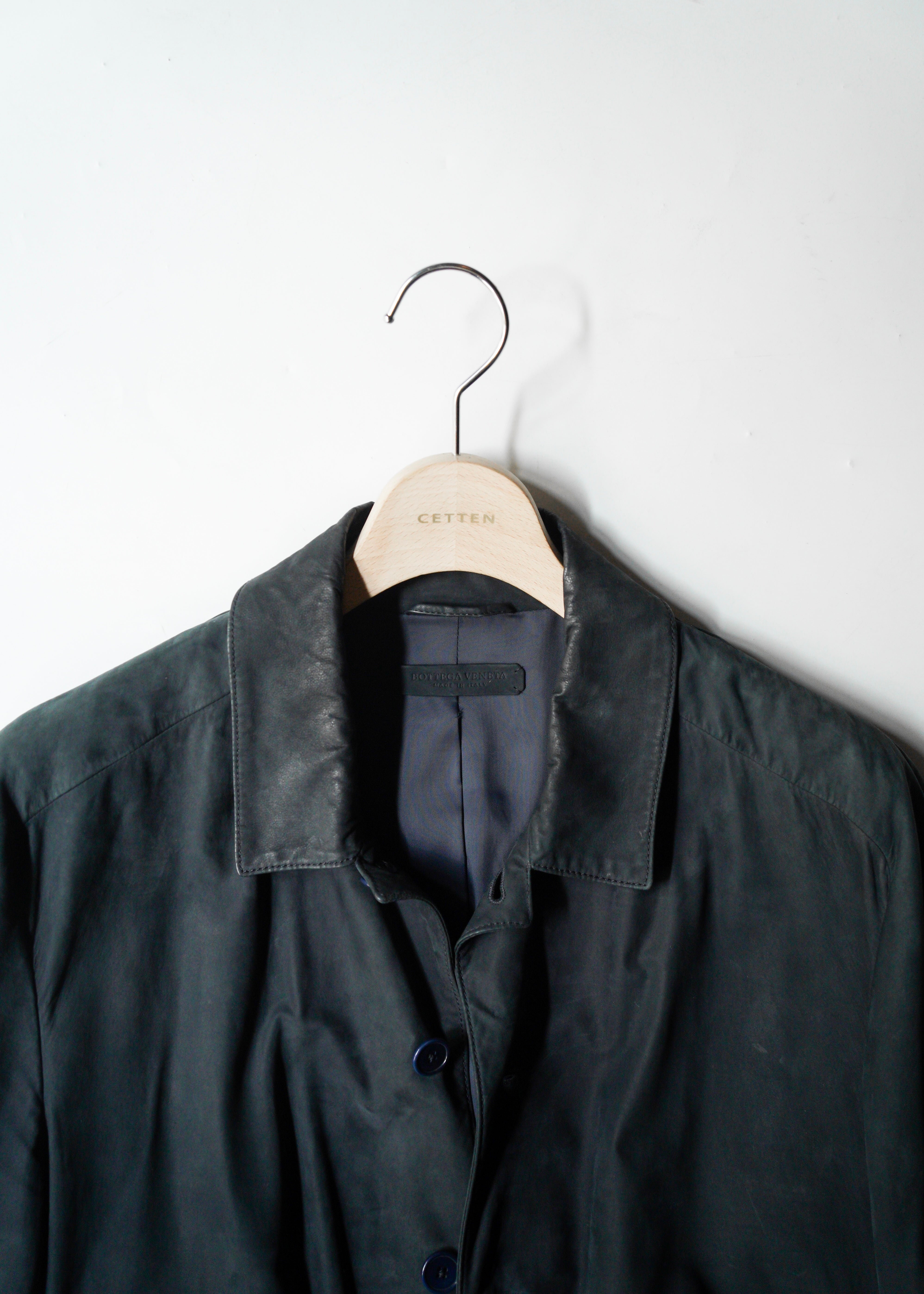 00-10’s BOTTEGA VENETA suede leather field jacket