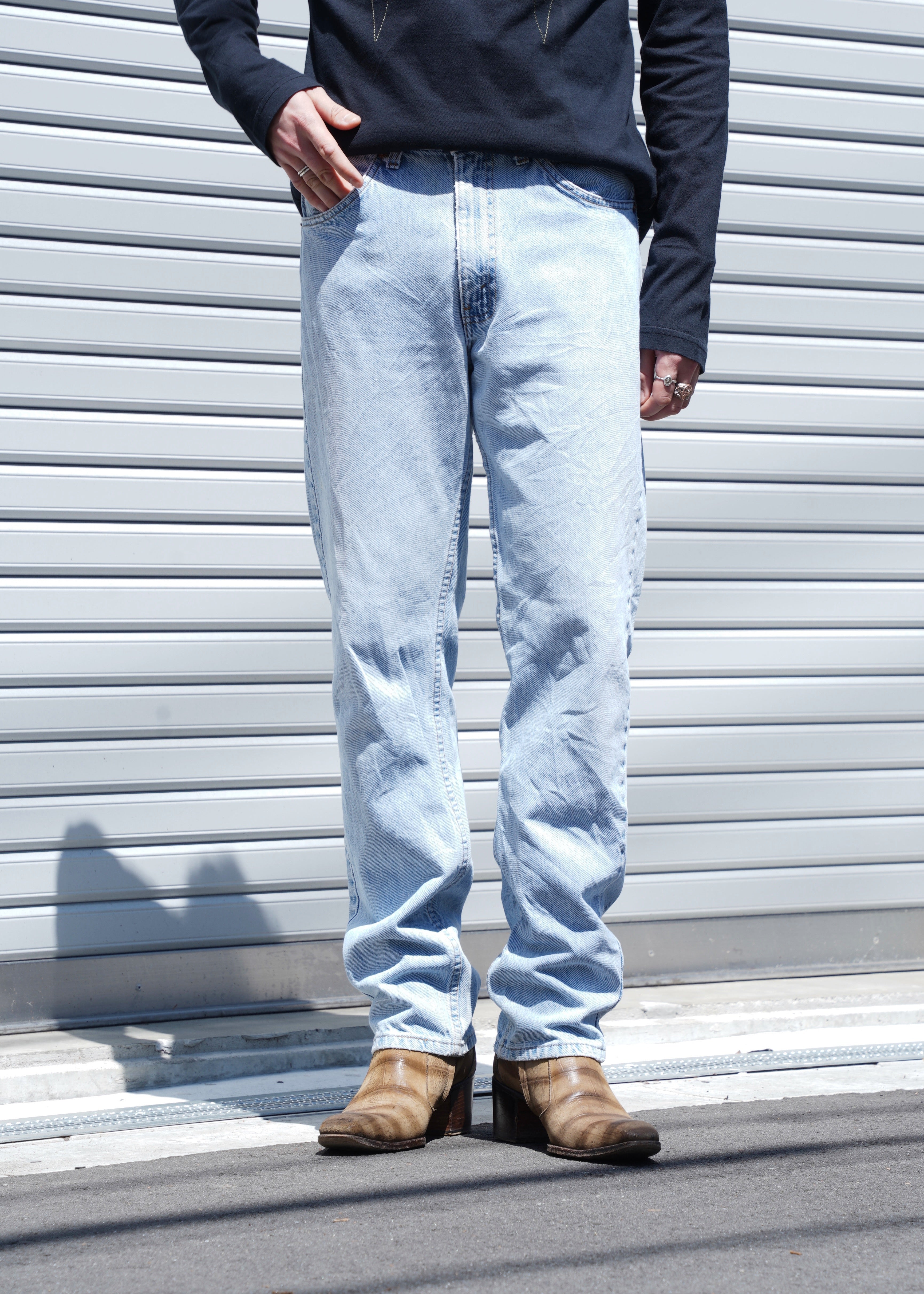 Levi's リーバイス 80年代 USA製 ストレート 5ポケット デニム ジーンズ 古着 ヴィンテージ メンズ