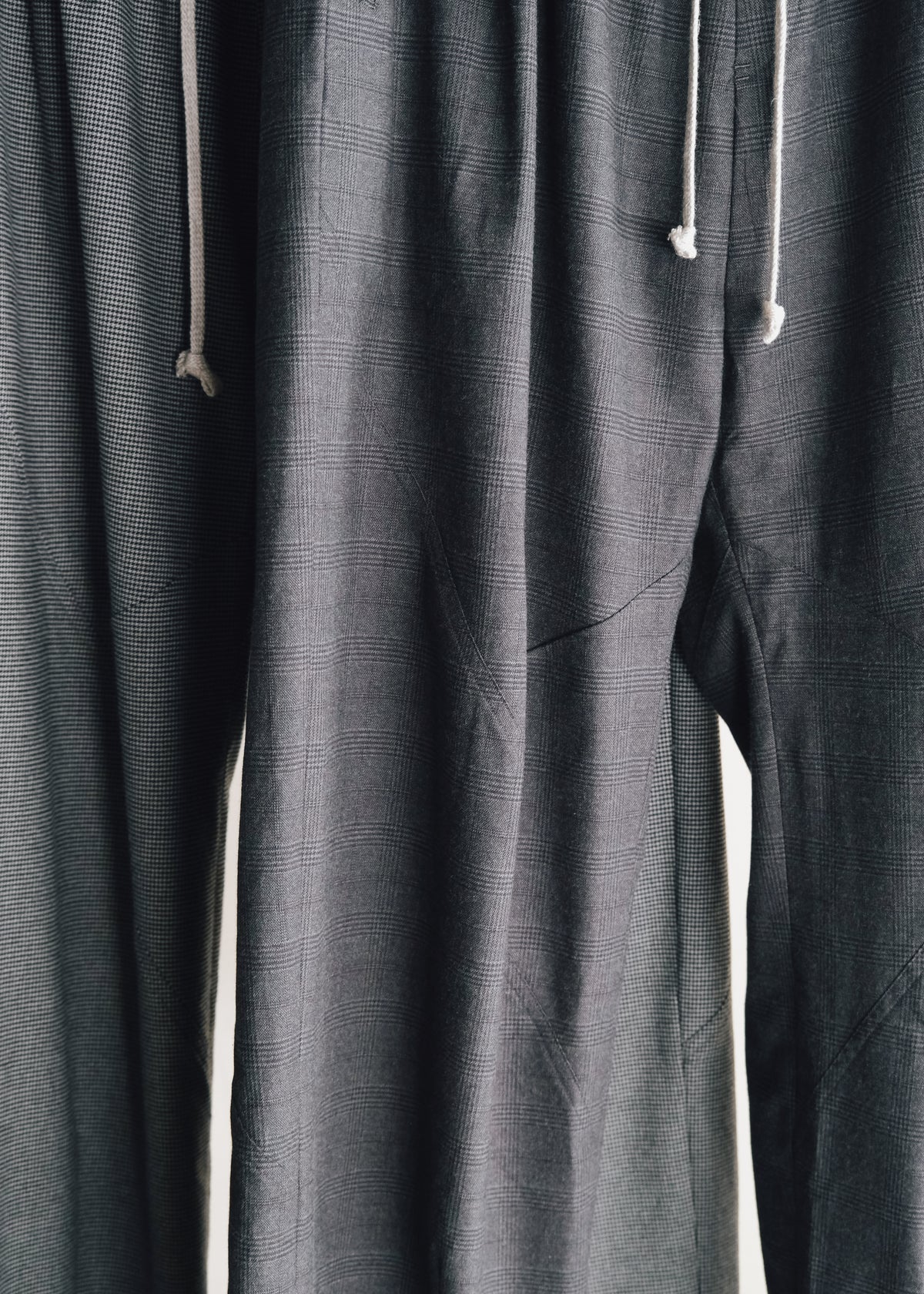 Ex. HOMO LUDENS 26AW Y.M. Jockey easy pants / charcoal