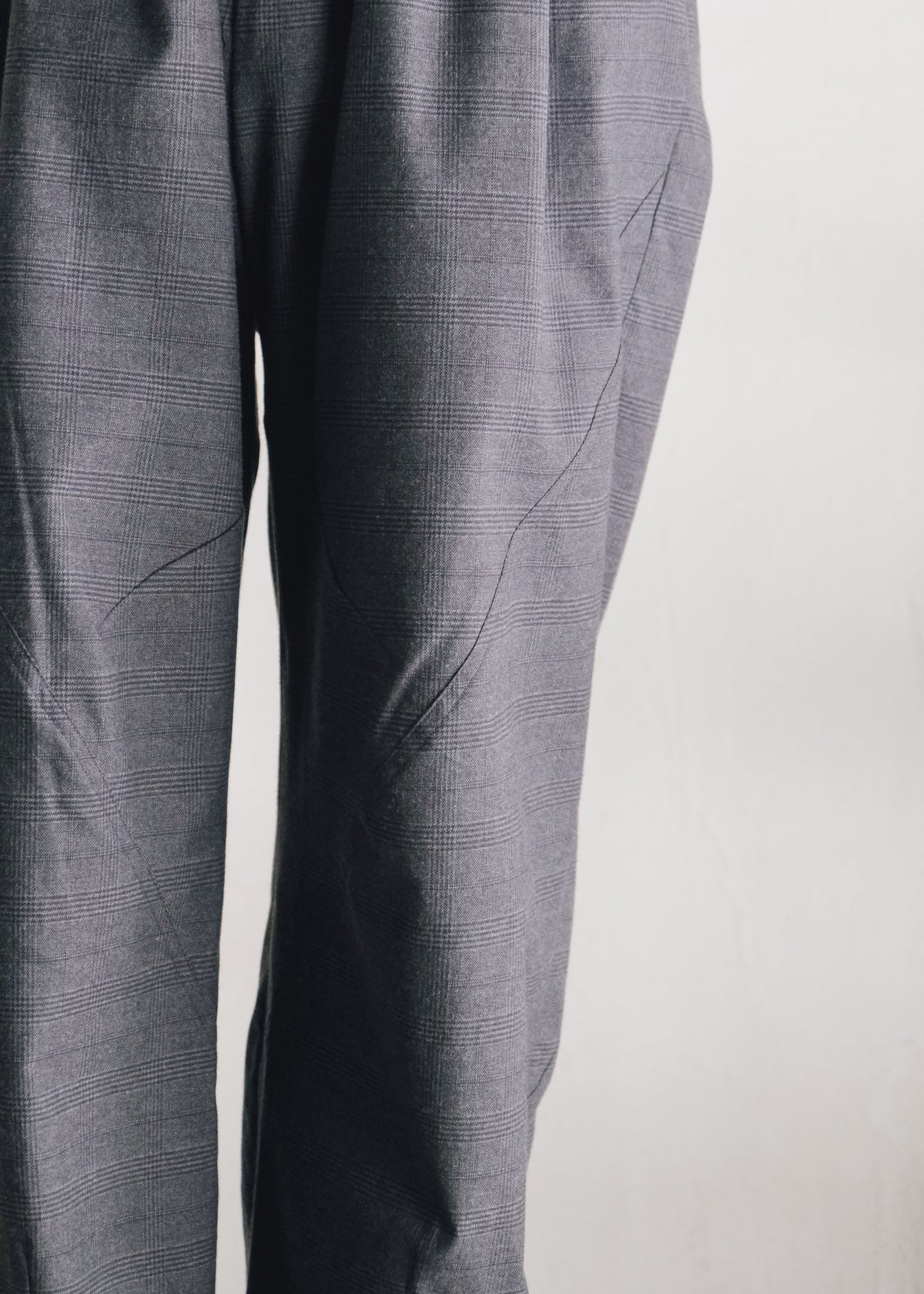 Ex. HOMO LUDENS 26AW Y.M. Jockey easy pants / charcoal