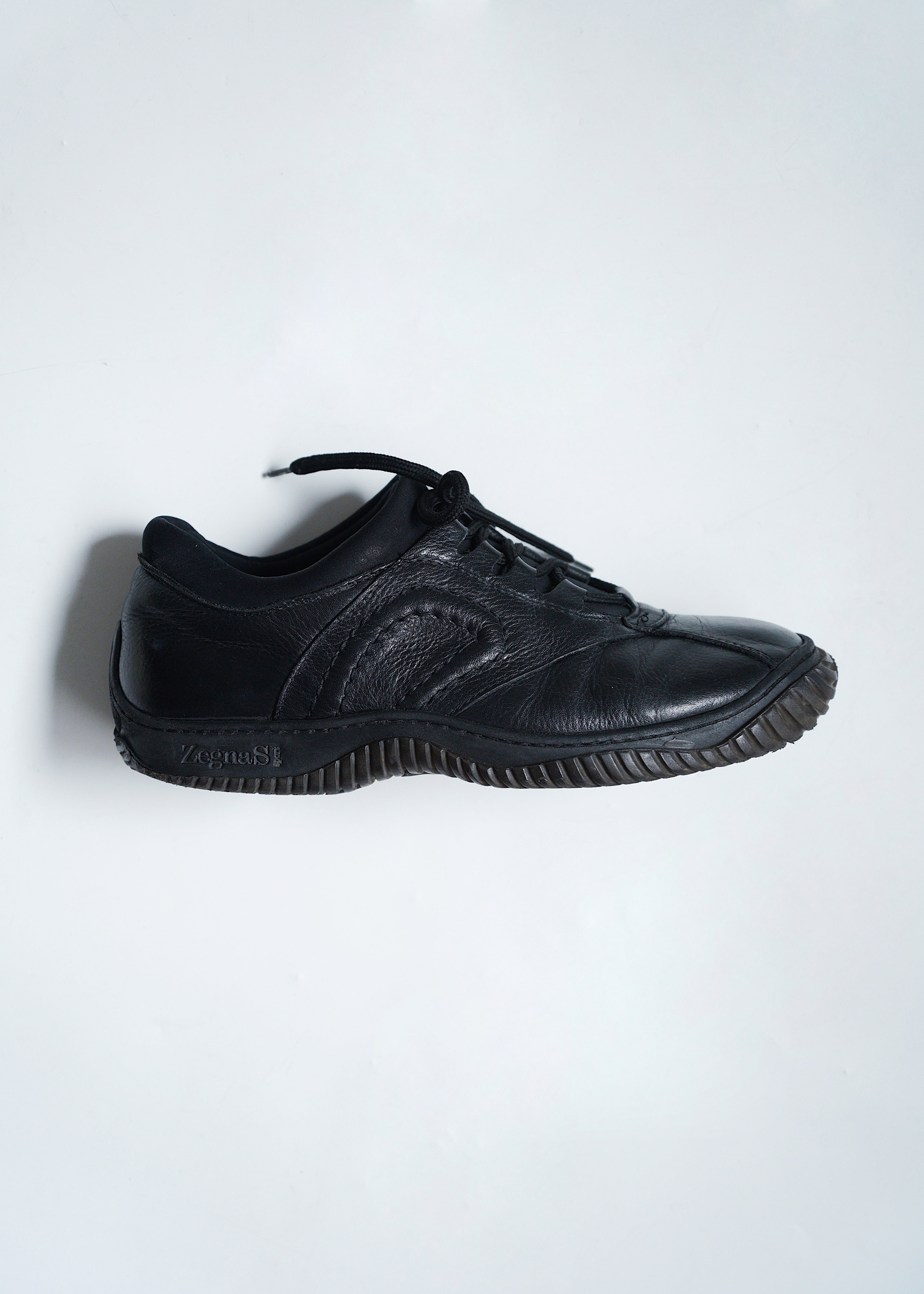 00's Zegna sport leather sneaker