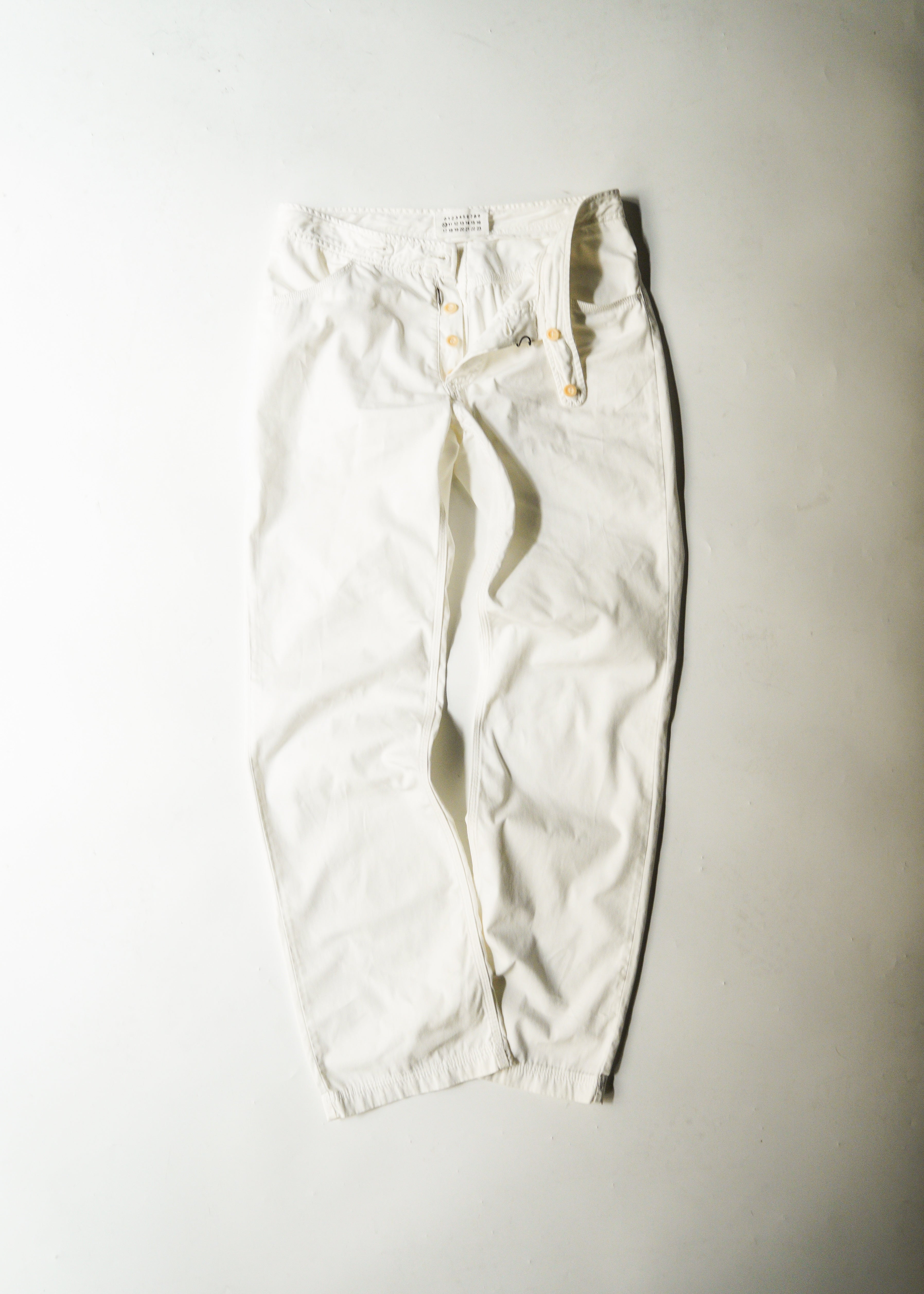 Martin Margiela 05SS straight chino trousers