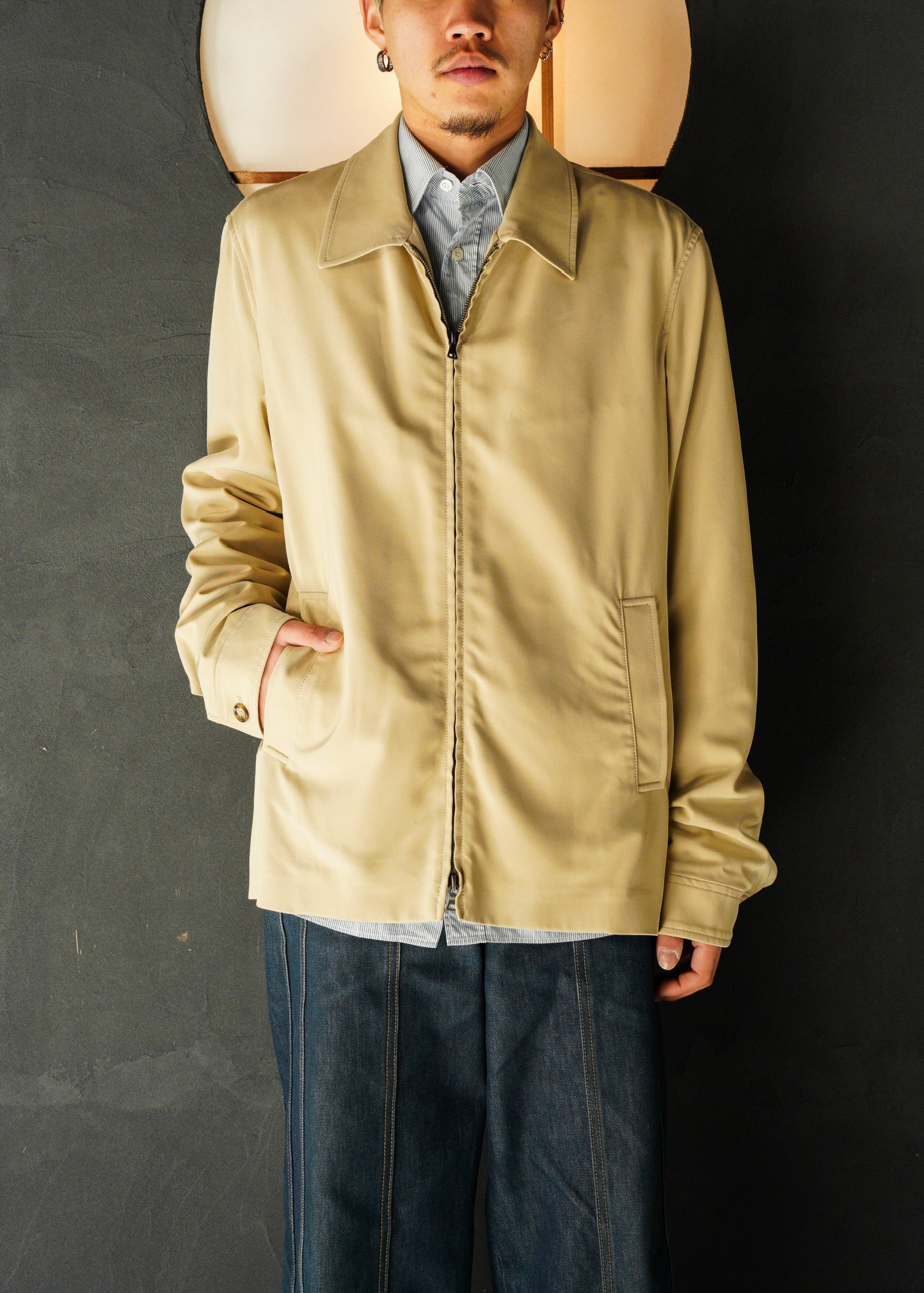 00-10’s PRADA double zip up blouson