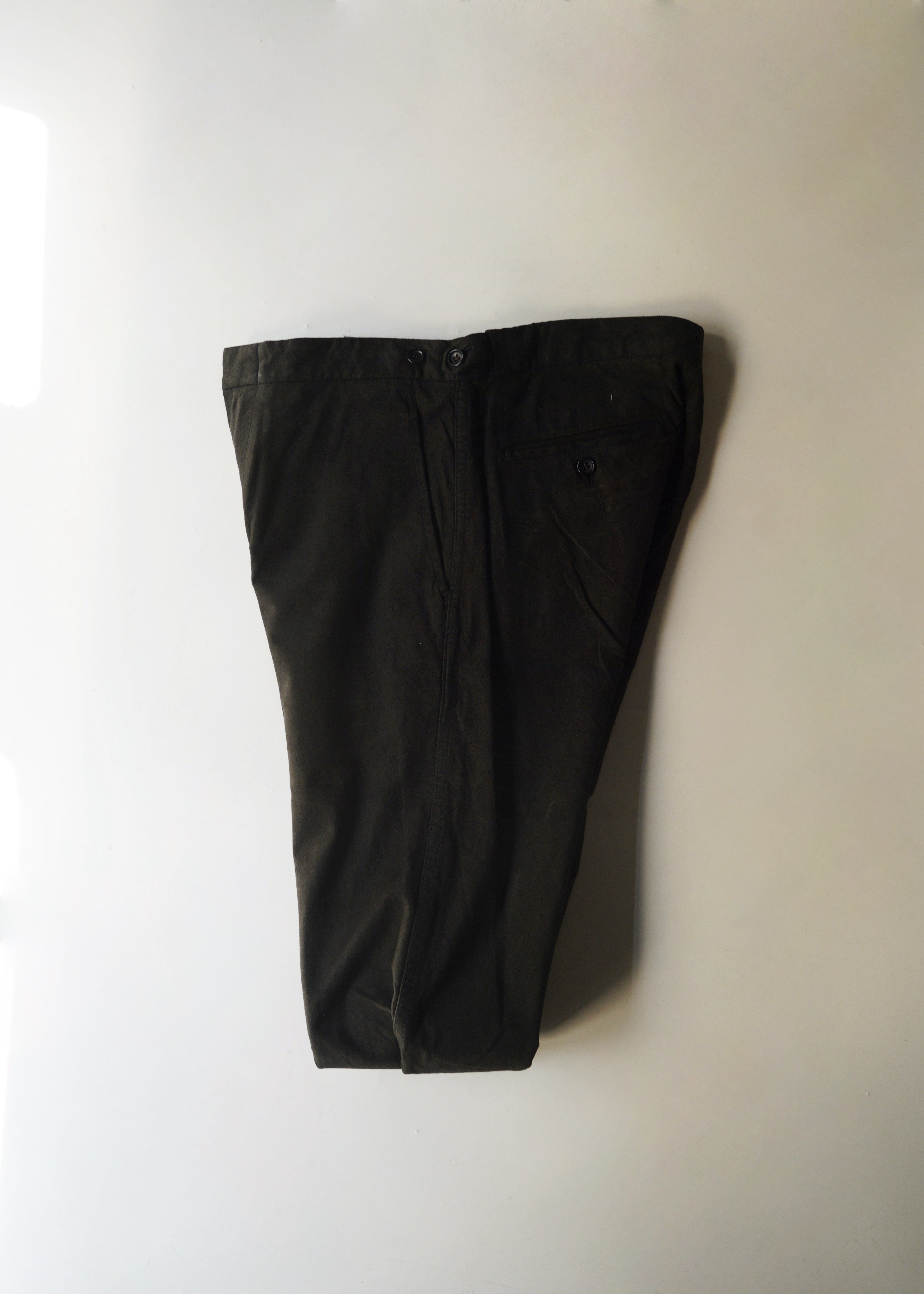 COMME des GARÇONS HOMME PLUS 99AW fake leather straight trousers