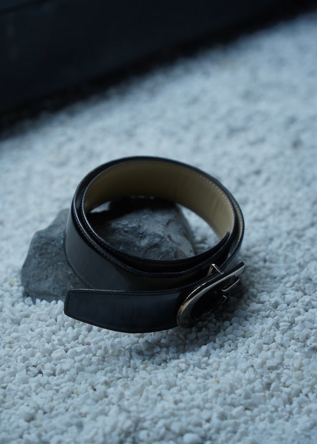 GUCCI patent leather belt