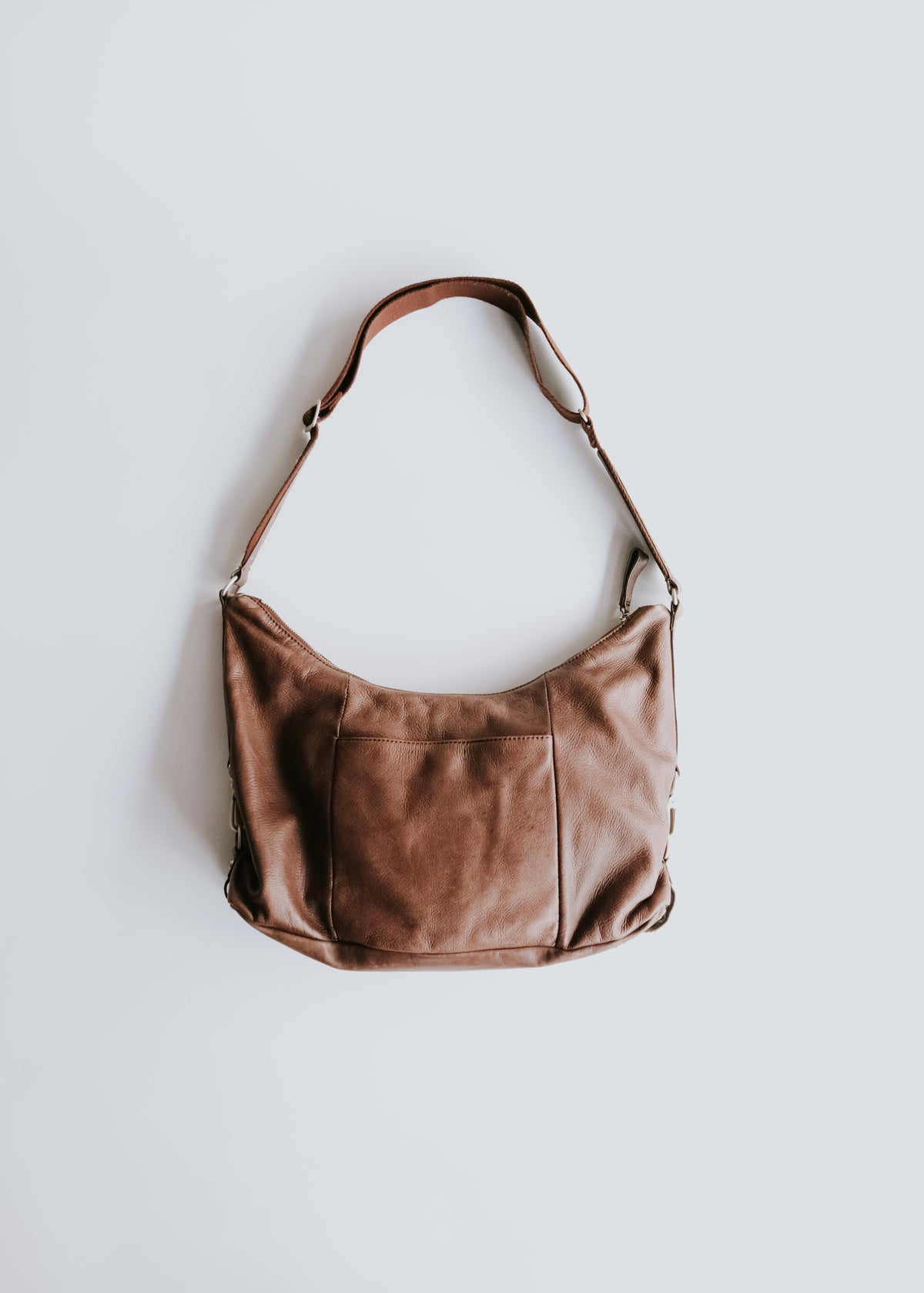00-10's agnes b. star studs leather shoulder bag