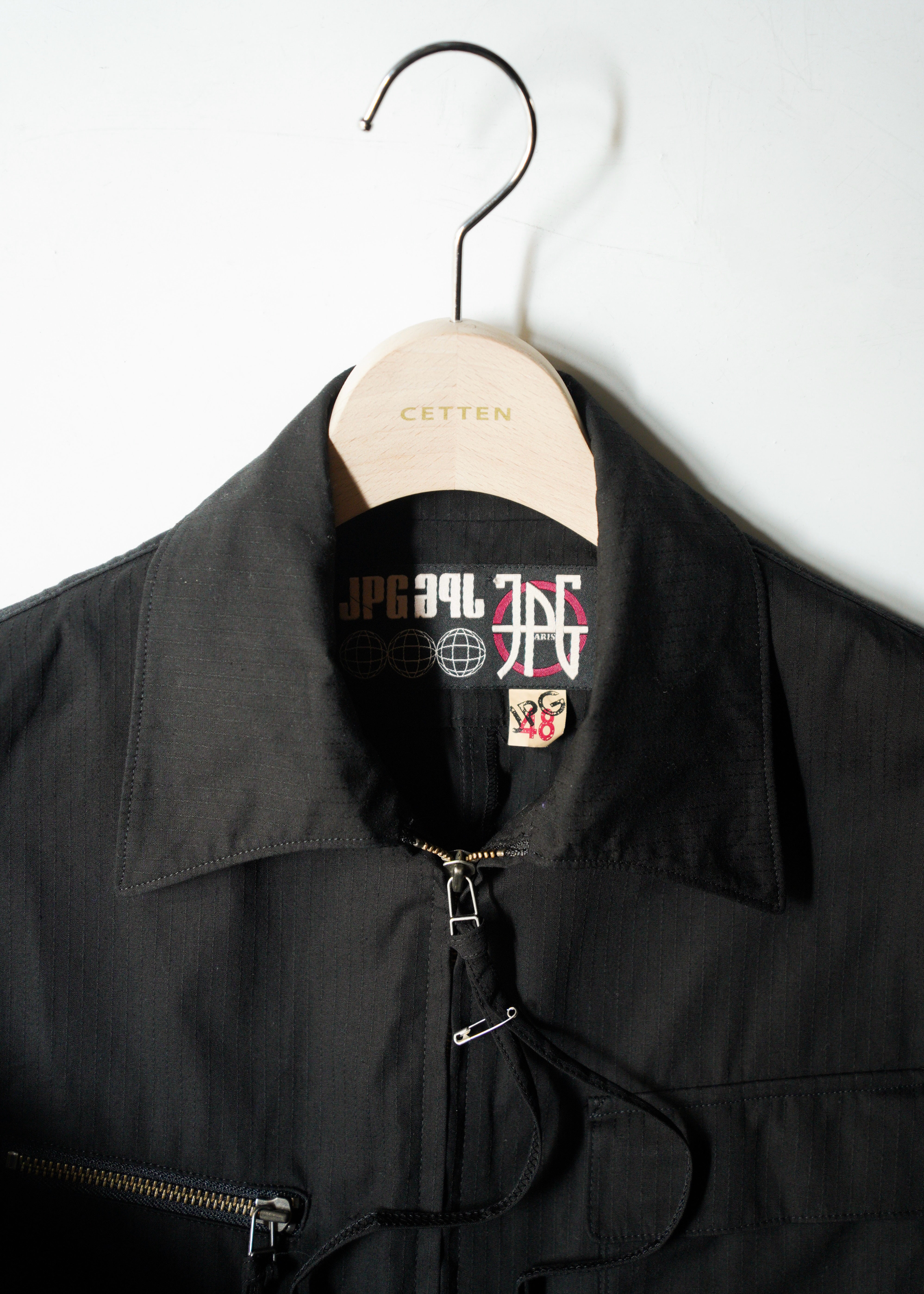 Jean Paul Gaultier ジャンポールゴルチエ 90年代 multi pocket double zip up コットン ジャケット メンズ